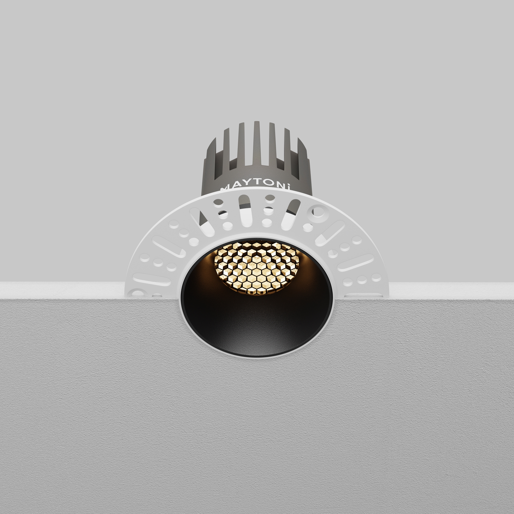 Встраиваемый светильник Technical DL124-10W-3K-TRS-B