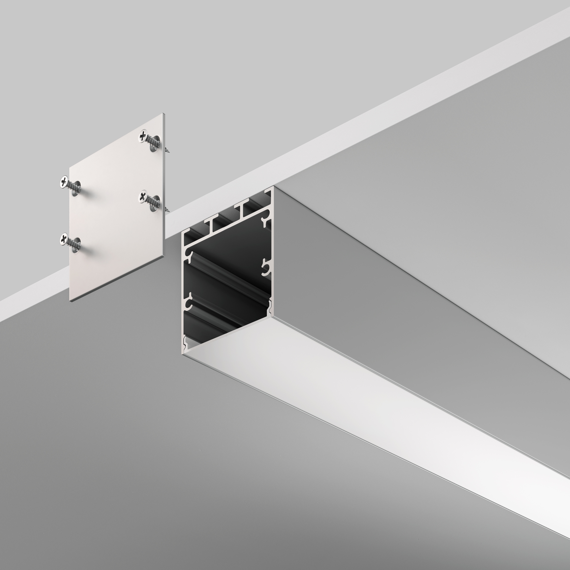 Профиль Led Strip ALM-3535B-S-2M