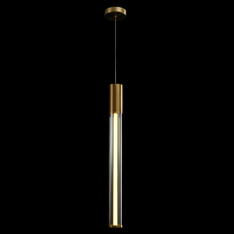 Подвесной светильник Crystal Lux LINEUP SP11W LED BRASS