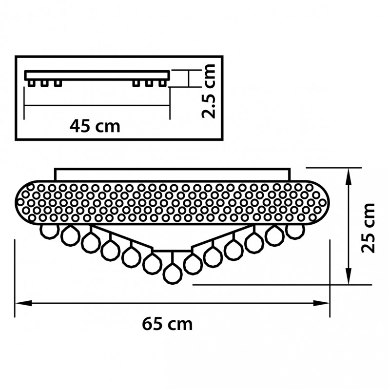 Накладная люстра Lightstar 704172