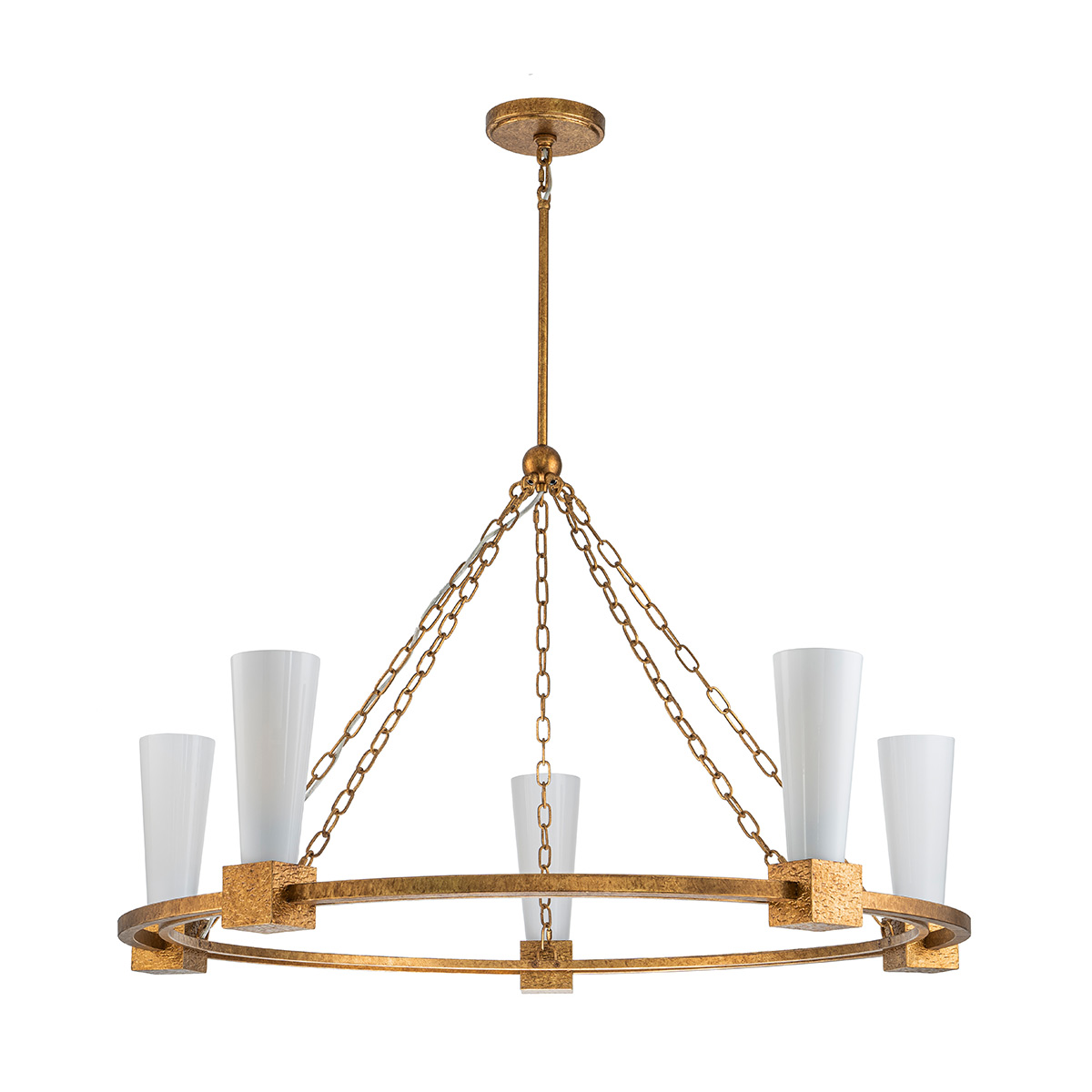 Люстра Elstead Lighting, Арт. KRISTY5-DG-OPAL