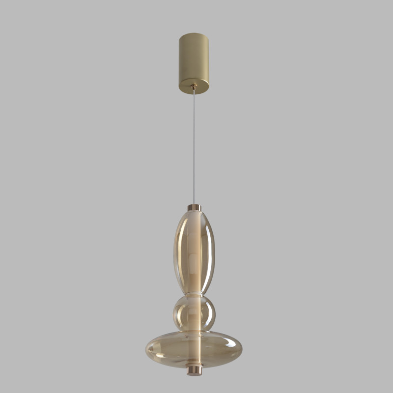 Подвесной светильник Crystal Lux QUASAR SP10W LED AMBER