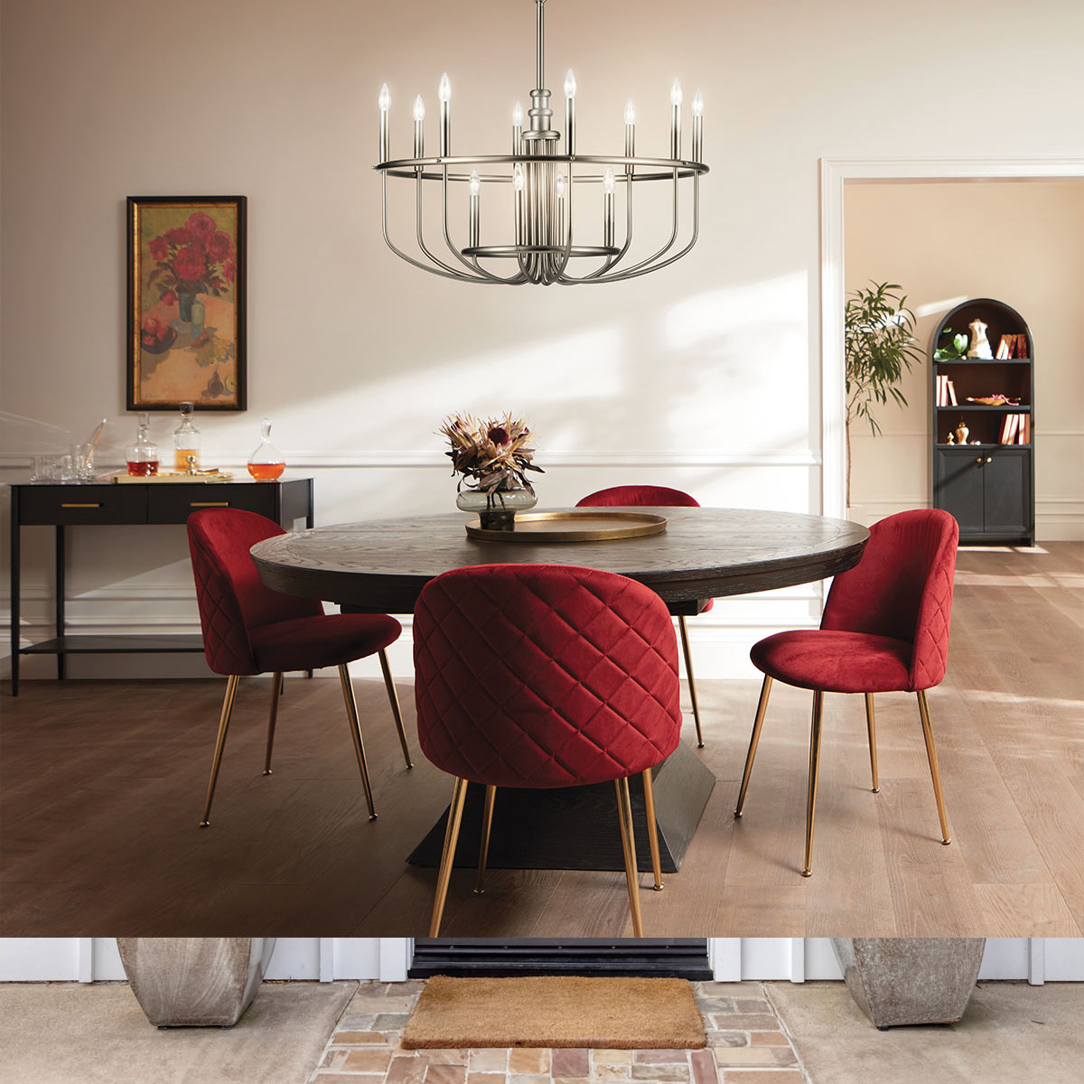 Люстра Kichler, Арт. KL-CAPITOL-HILL12-BN