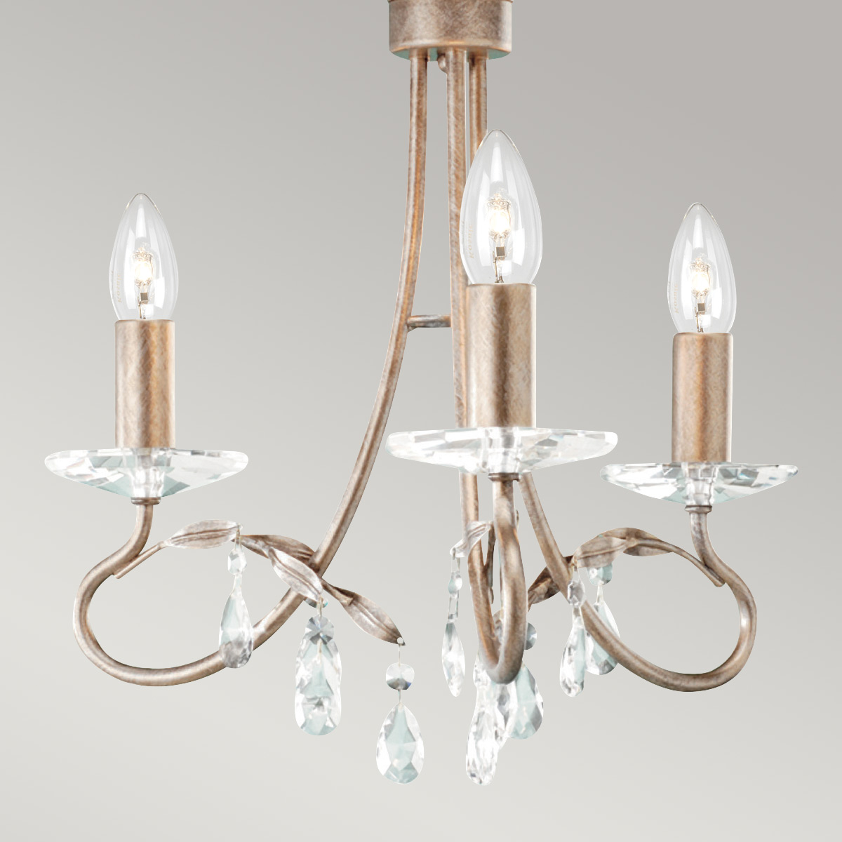 Люстра Elstead Interior, Арт. CRT3-SILVER-GOLD