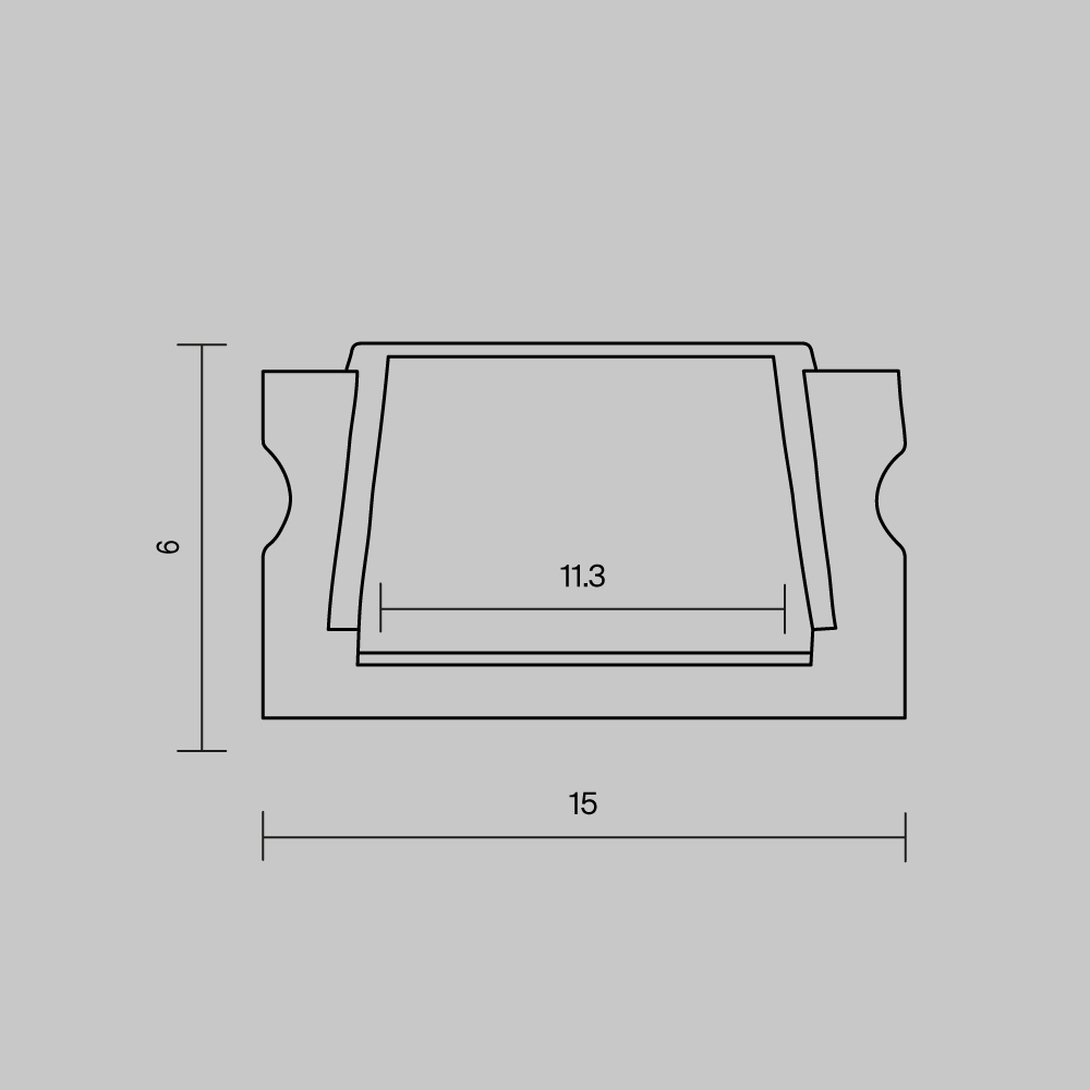 Профиль Led Strip 631004