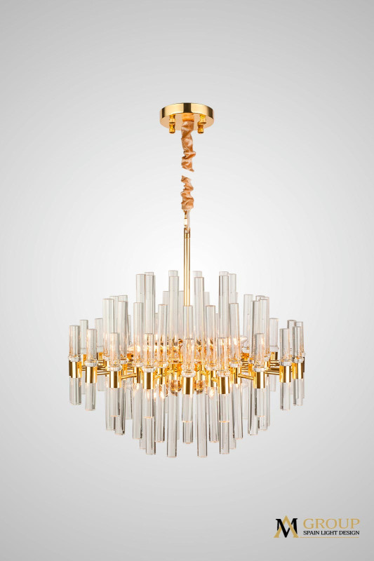 Подвесная люстра AM Group ADRIAN L600 GOLD
