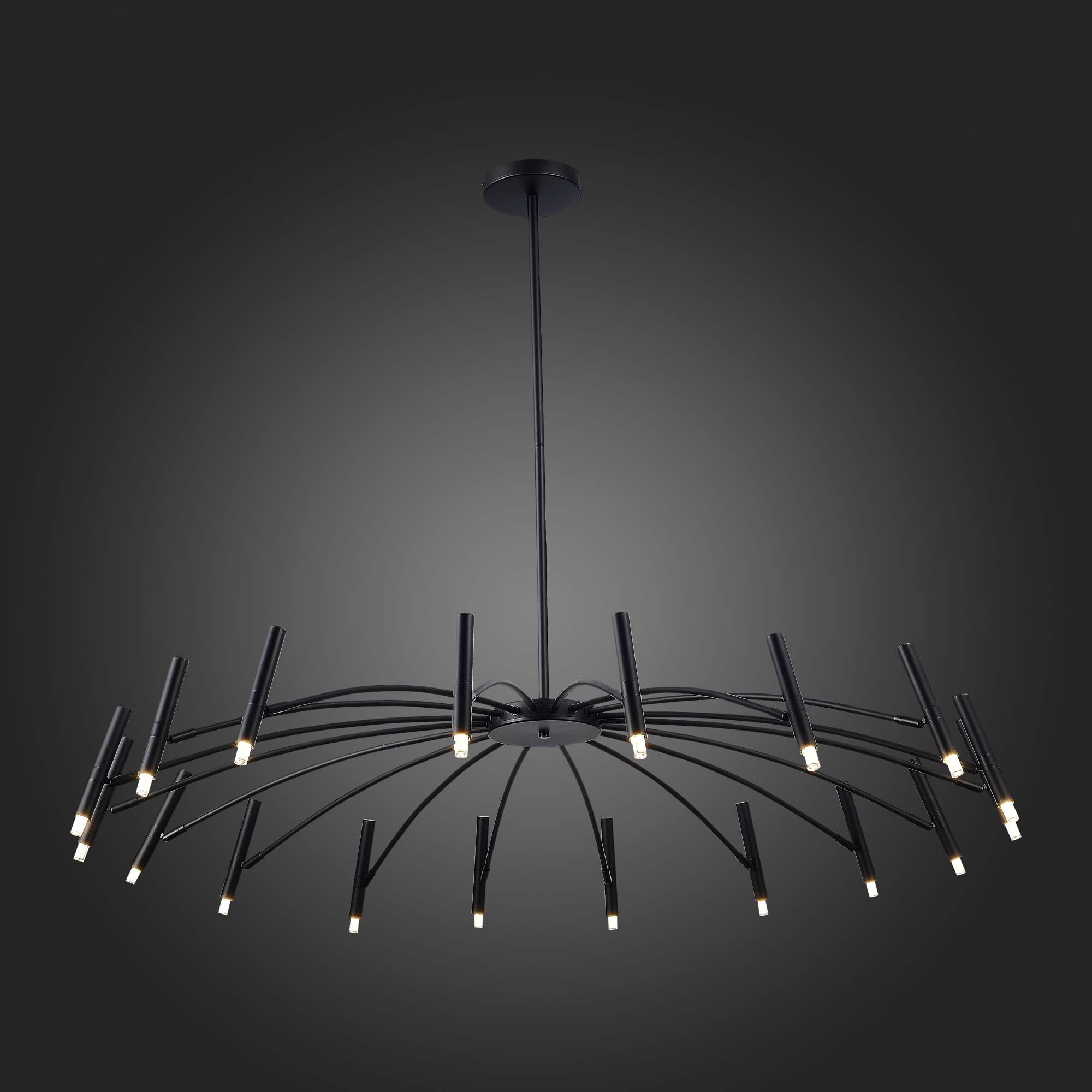 SL1214.402.18 Светильник потолочный ST-Luce Черный/Черный G9 LED 18*5W 4000K SPIDEY