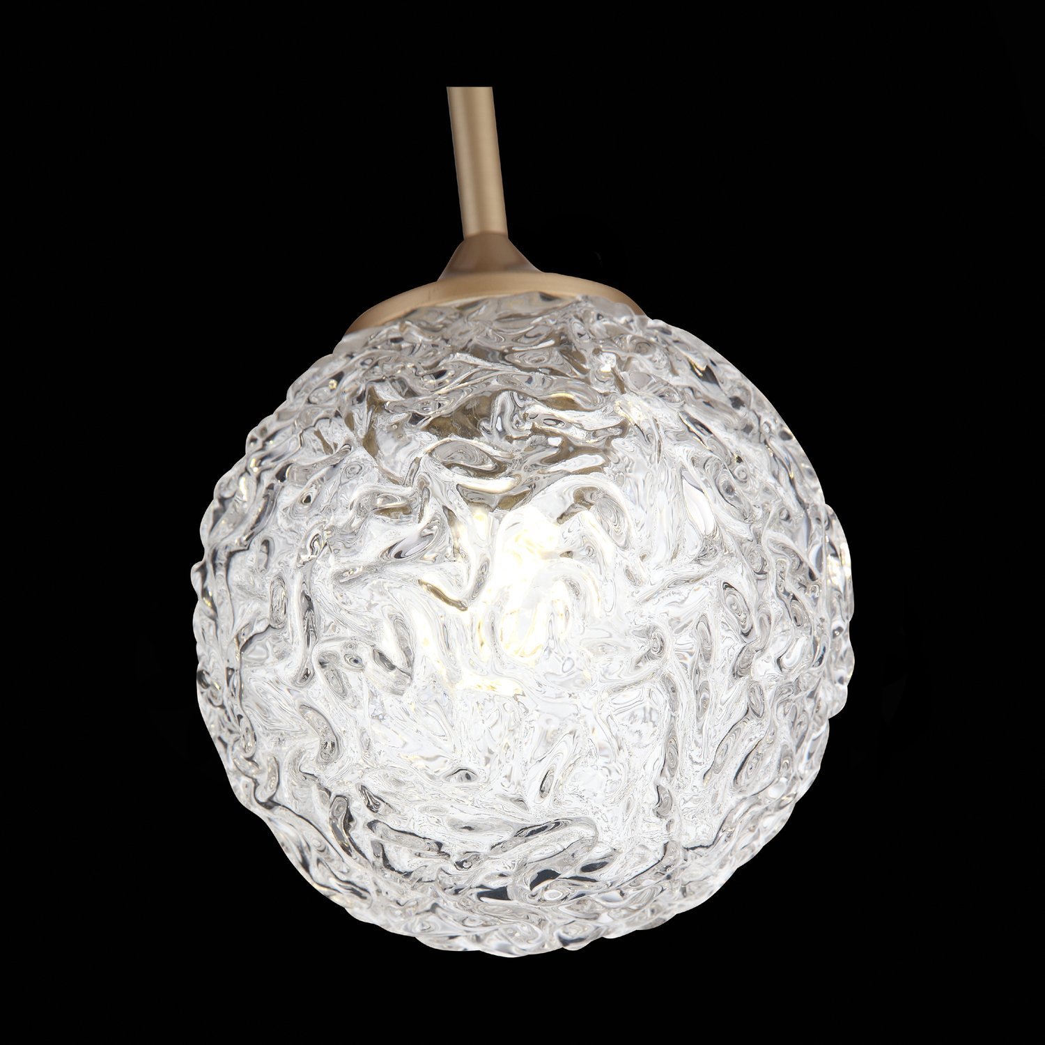 SL1152.203.01 Подвес ST-Luce Золотистый/Прозрачный G9 LED 1*5W ARCOBALINO