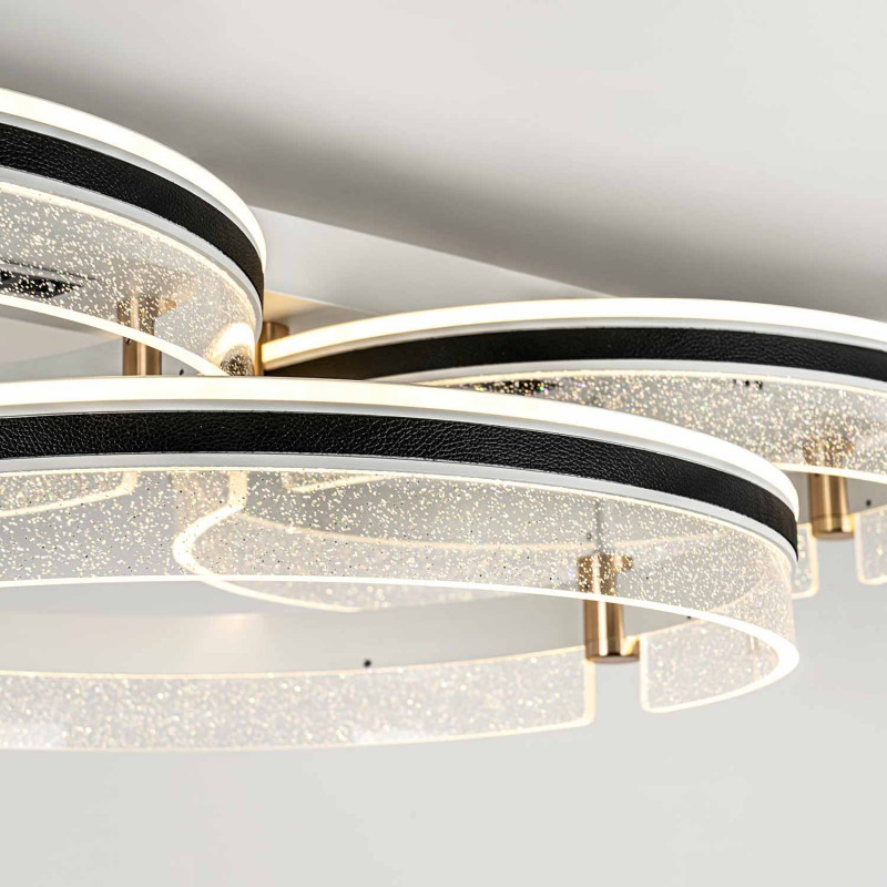 Накладная люстра LED4U L1058-880 WH