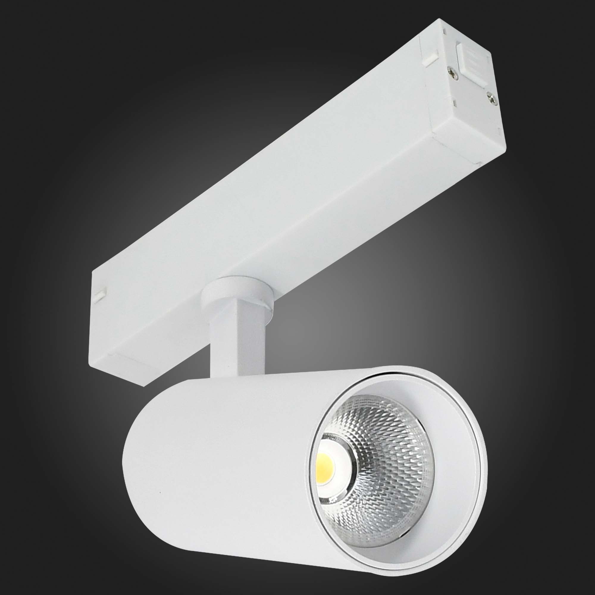 ST660.596.10H Св-к трек. SMART Белый LED 1*10W 2700K-6000K 535Lm Ra>90 36° IP20 D40xH90 220V SKYLINE 220