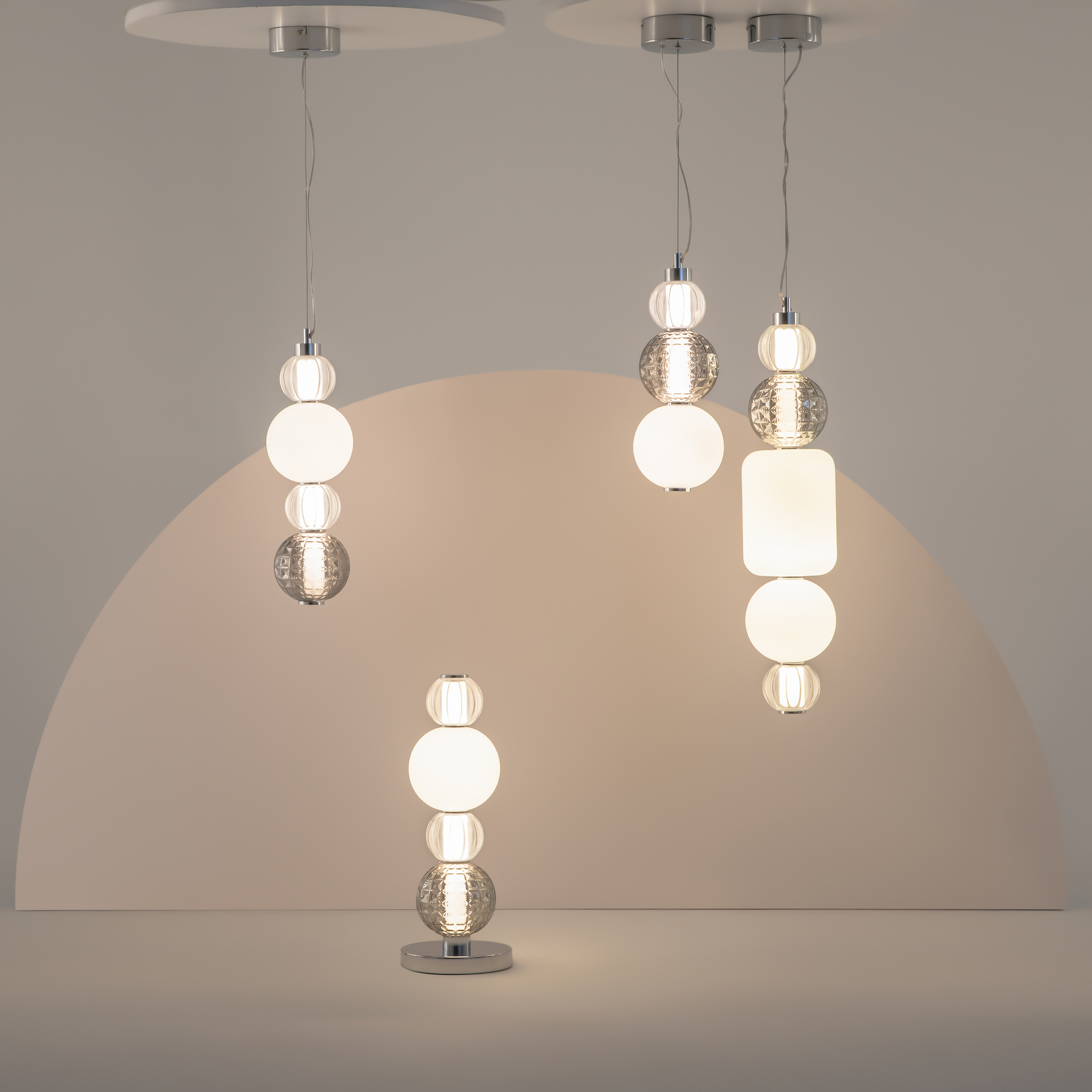 Настольный светильник Maytoni MOD301TL-L18CH3K