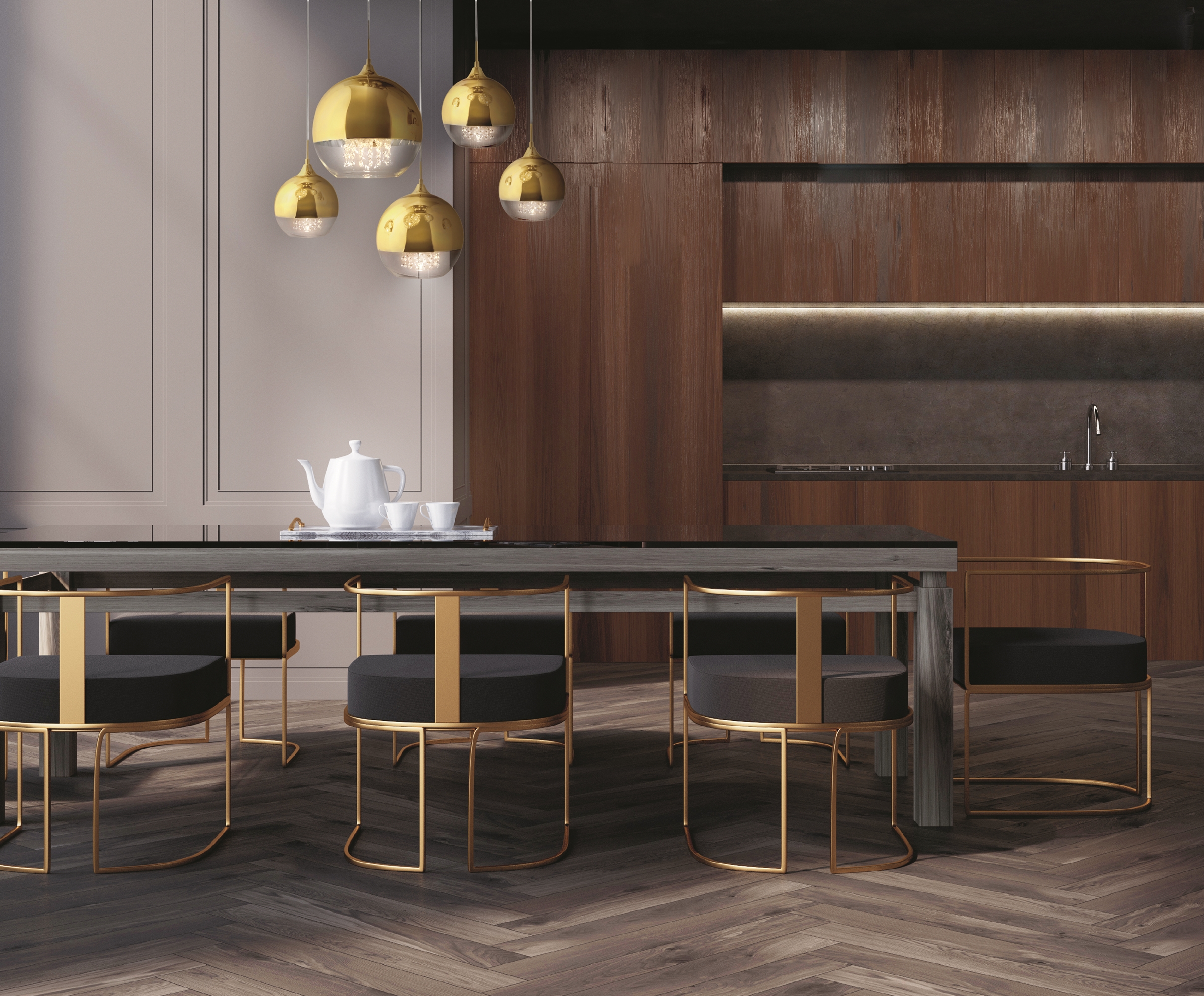 Подвесной светильник Maytoni P140-PL-170-5-G