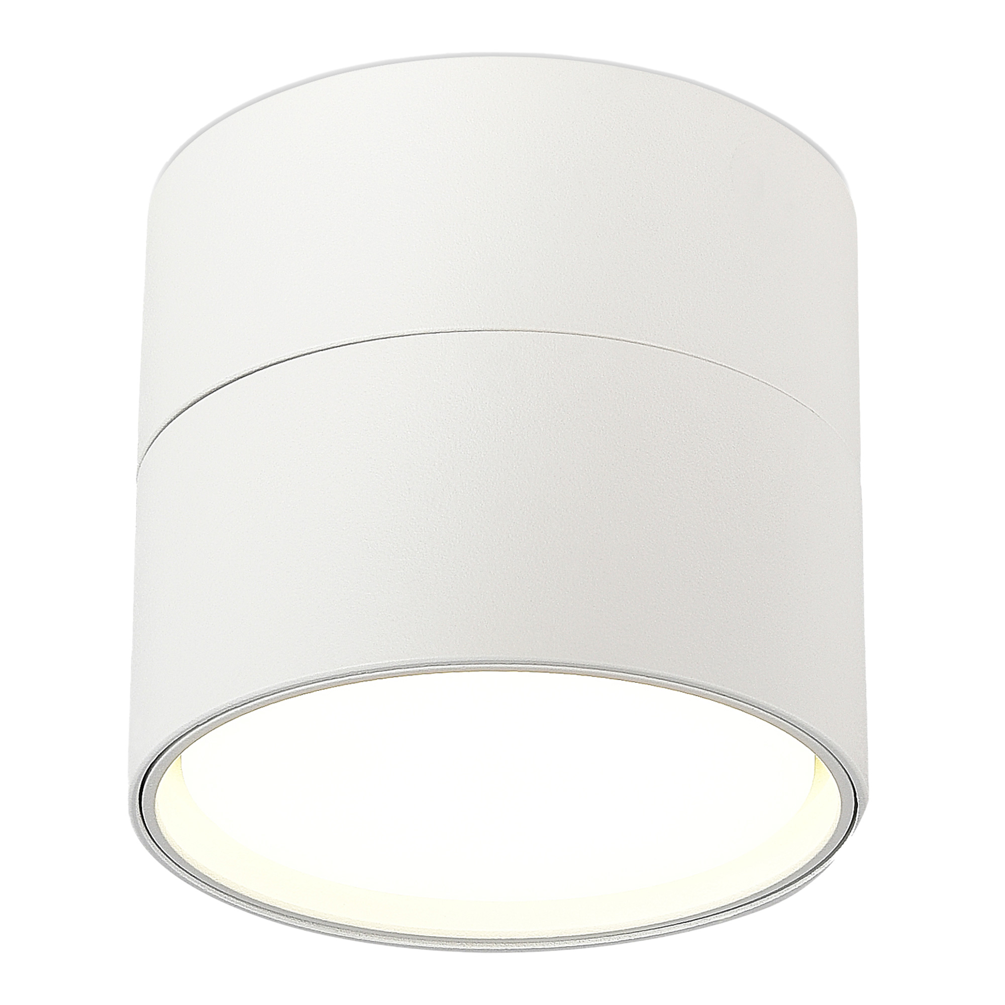 ST651.502.01 Светильник потолочный Белый GX53 1*50W IP20 D85xH77 220V Без ламп Накладные светильники