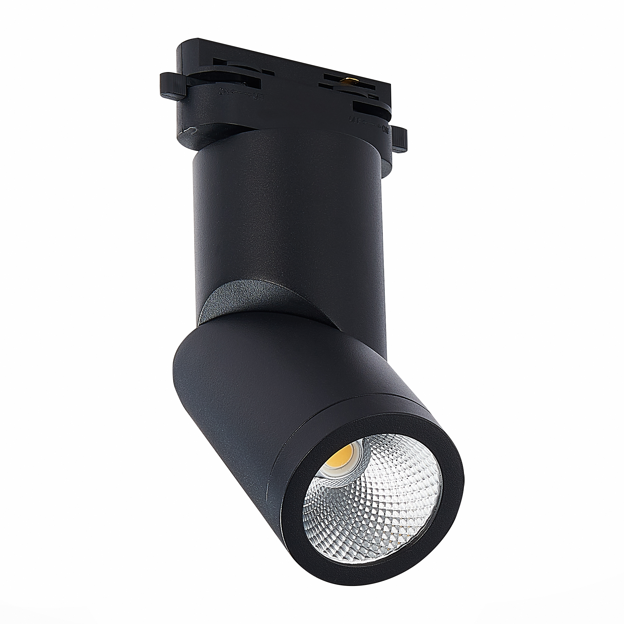 ST650.436.10 Св-к трек. Черный LED 1*10W 3000K 800Lm Ra>90 38° IP20 D60xH190 165-265V BASE