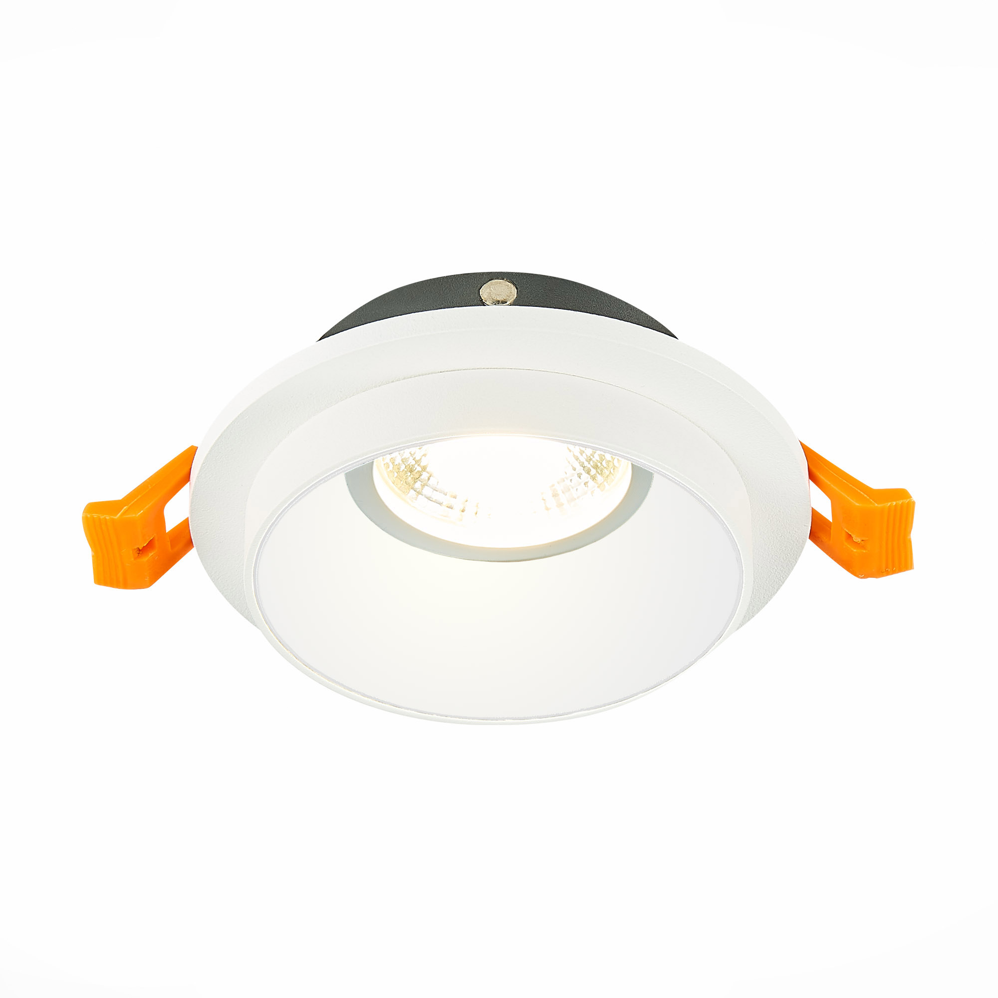 ST206.528.01 Св-к встр. Белый GU10 1*50W  IP20 D92xH38 220V Без ламп Встраиваемые светильники