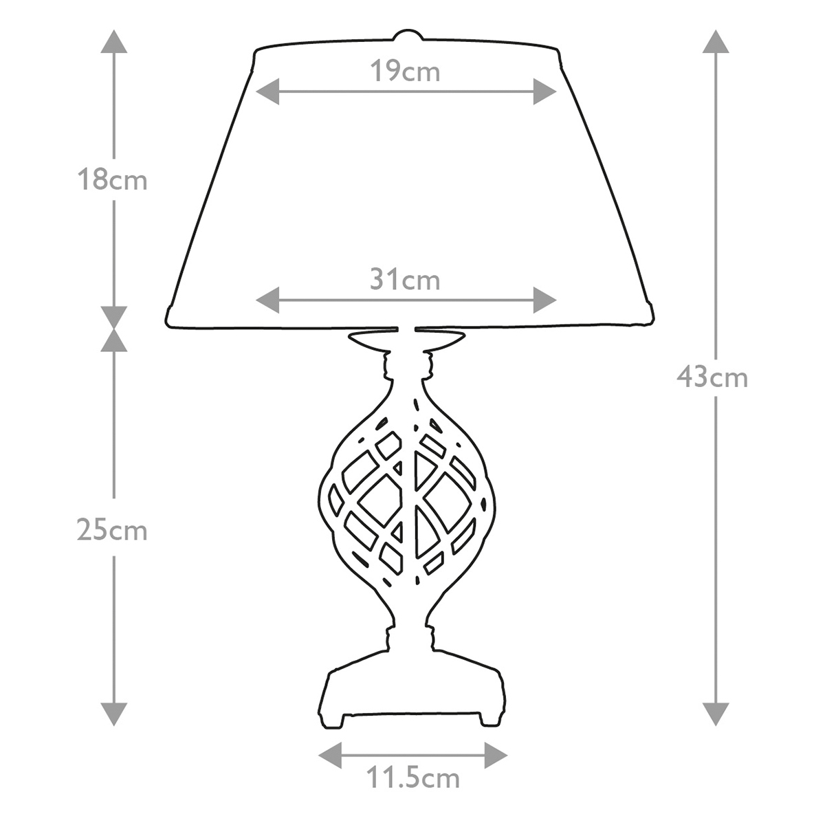 Настольная лампа Elstead Lighting, Арт. BELFRY-TL