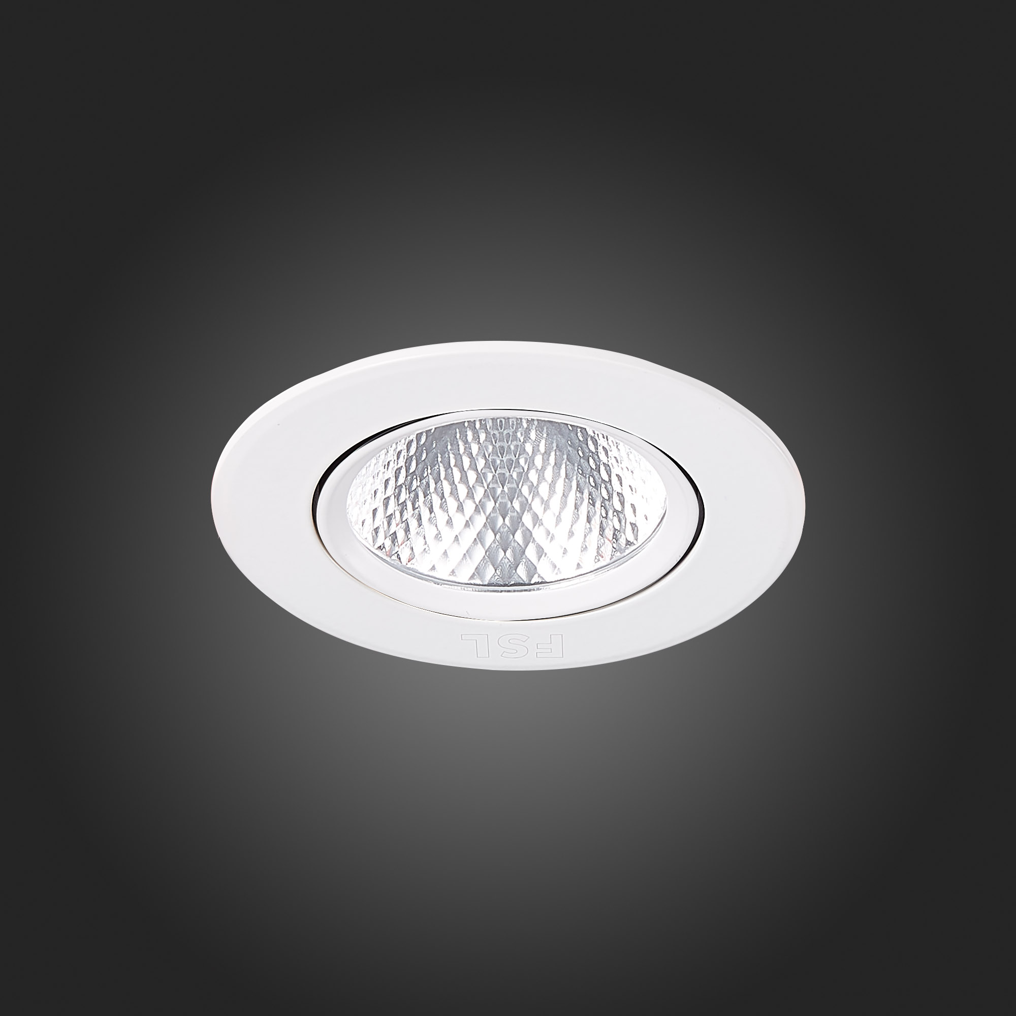 ST211.538.06.24 Св-к встр. Белый LED 1*6W 3000K 480Lm Ra80 24° IP20 D86xH50 220-240V Встраиваемые светильники
