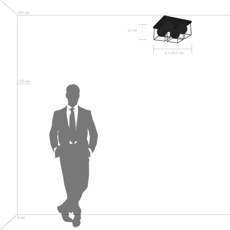 Накладная люстра Lightstar 732147