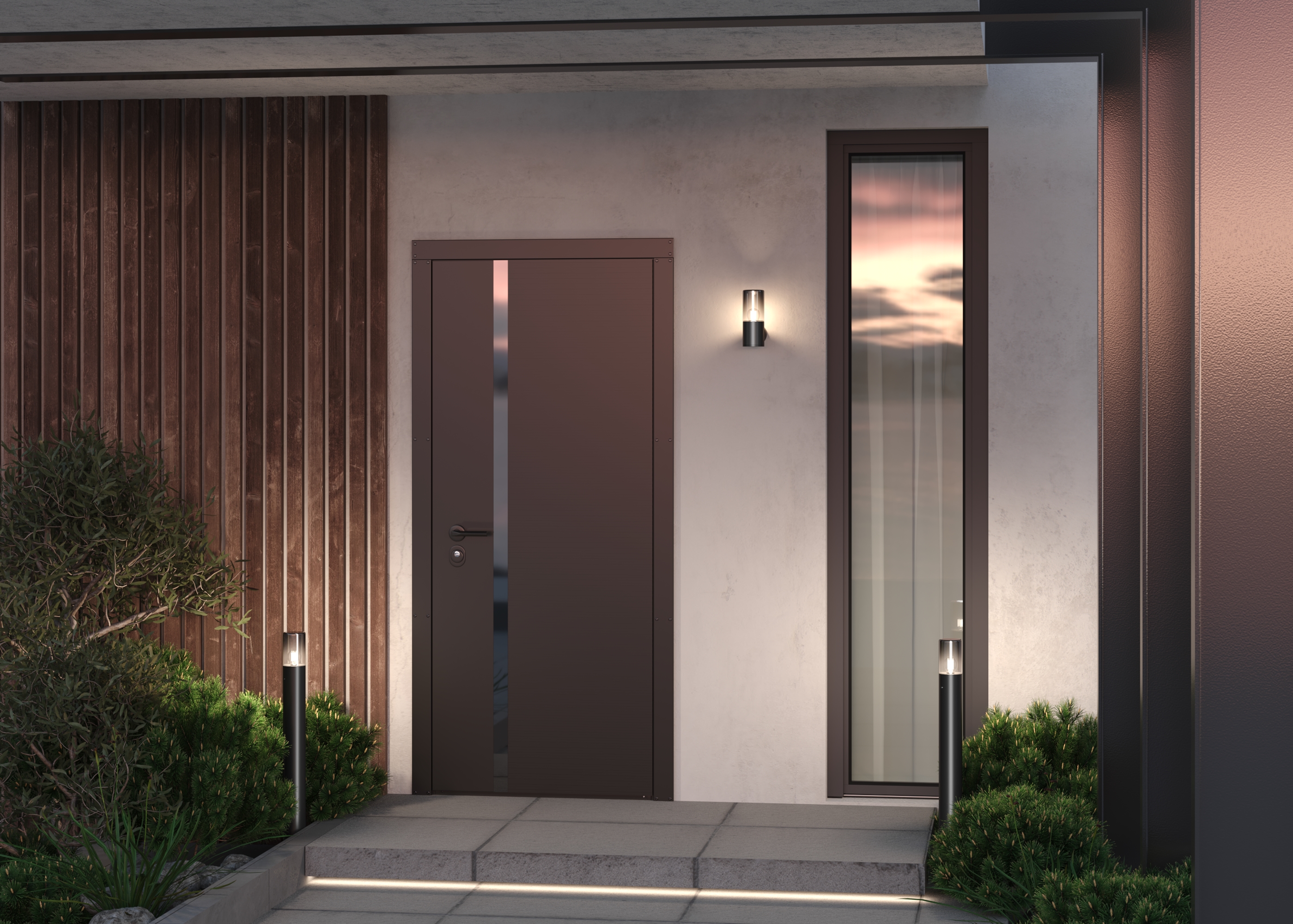 Настенный светильник (бра) Outdoor O432WL-01GF