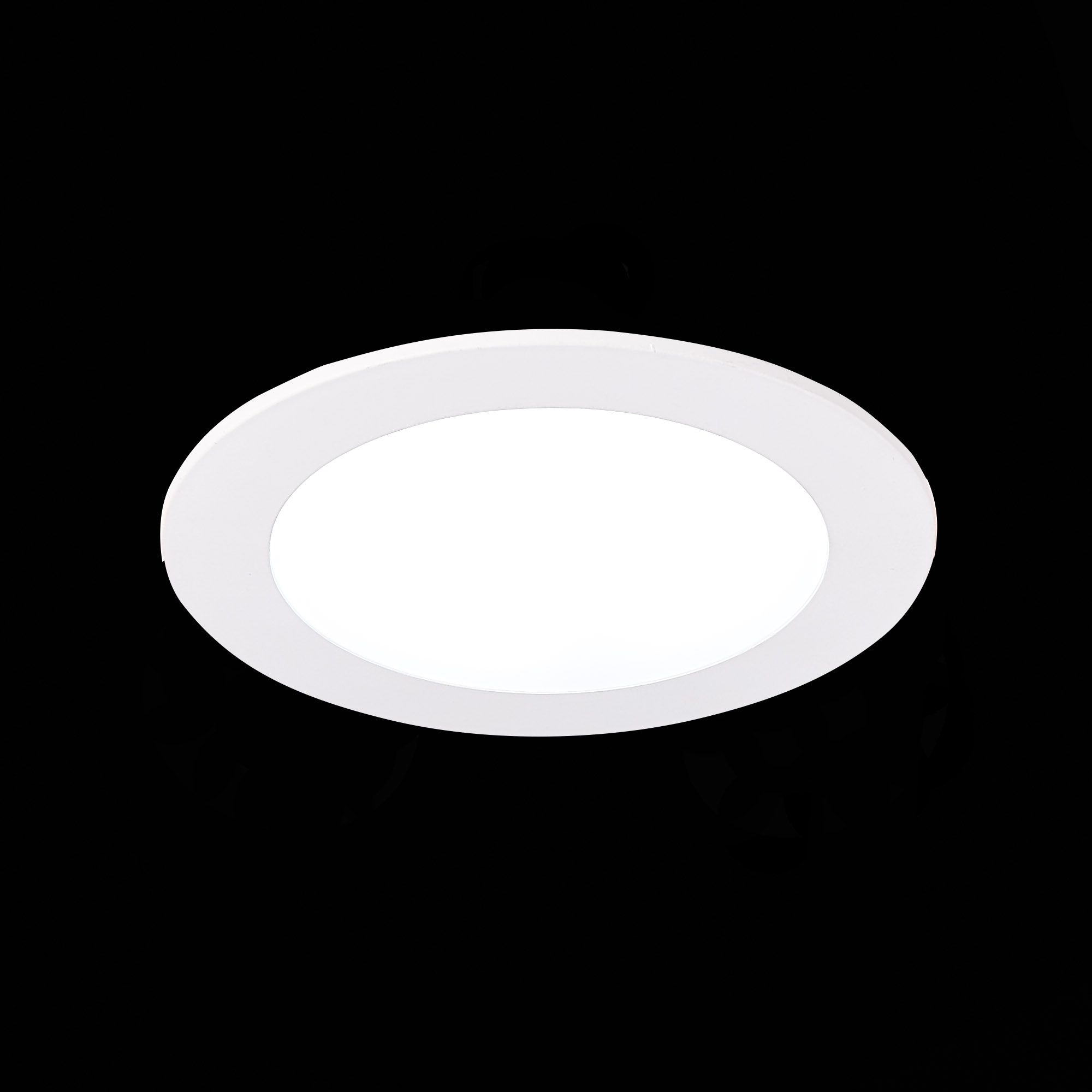 ST212.508.10 Св-к встр. Белый LED 1*10W 3000K/4000K/6000K 850Lm Ra80 110° IP20 D120xH30 220-240V Встраиваемые светильники