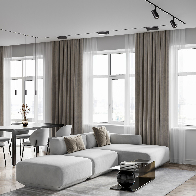 Шинопровод Elektrostandard 85132/00 Шинопровод (чёрный) (2м)