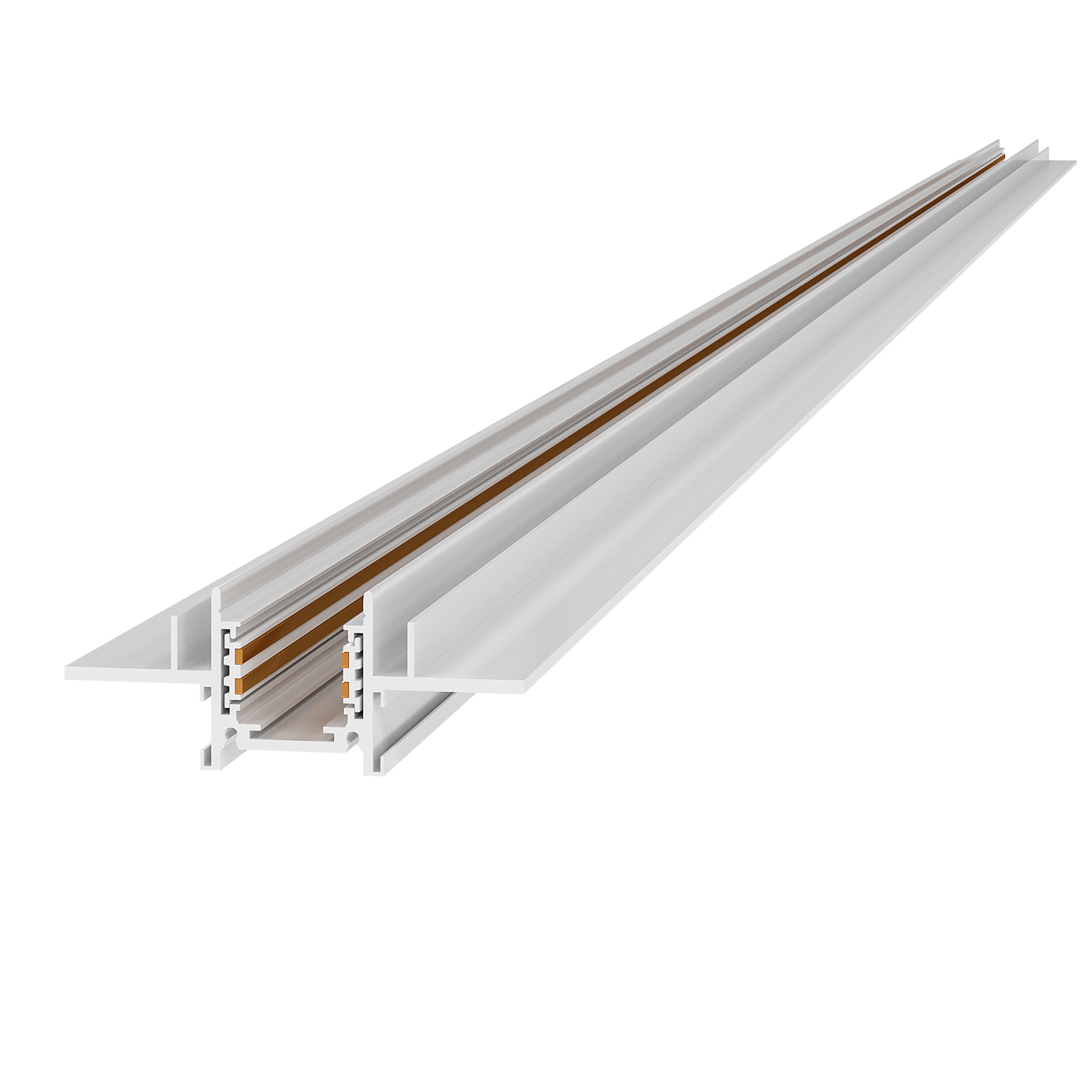 ST1004.539.12 Шинопровод магнитный встраиваемый под ГКЛ 12мм ST-Luce Белый L3000мм(заглушки в комп) SKYLINE 48+