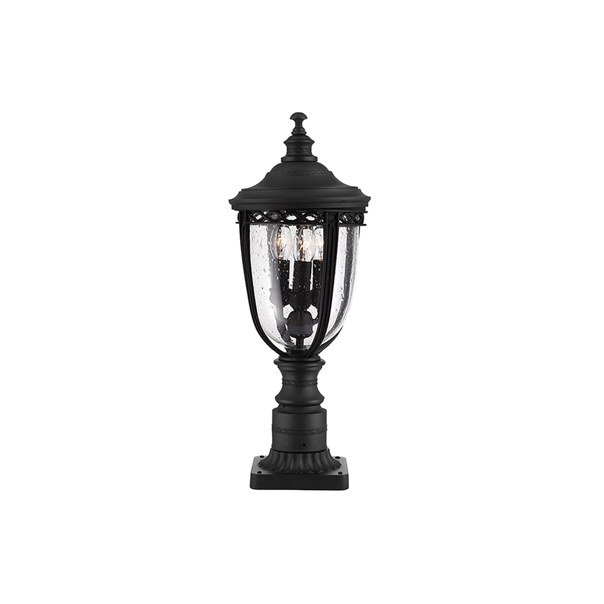 Фонарь-пьедестал Feiss, Арт. FE-EB3-M-BLK