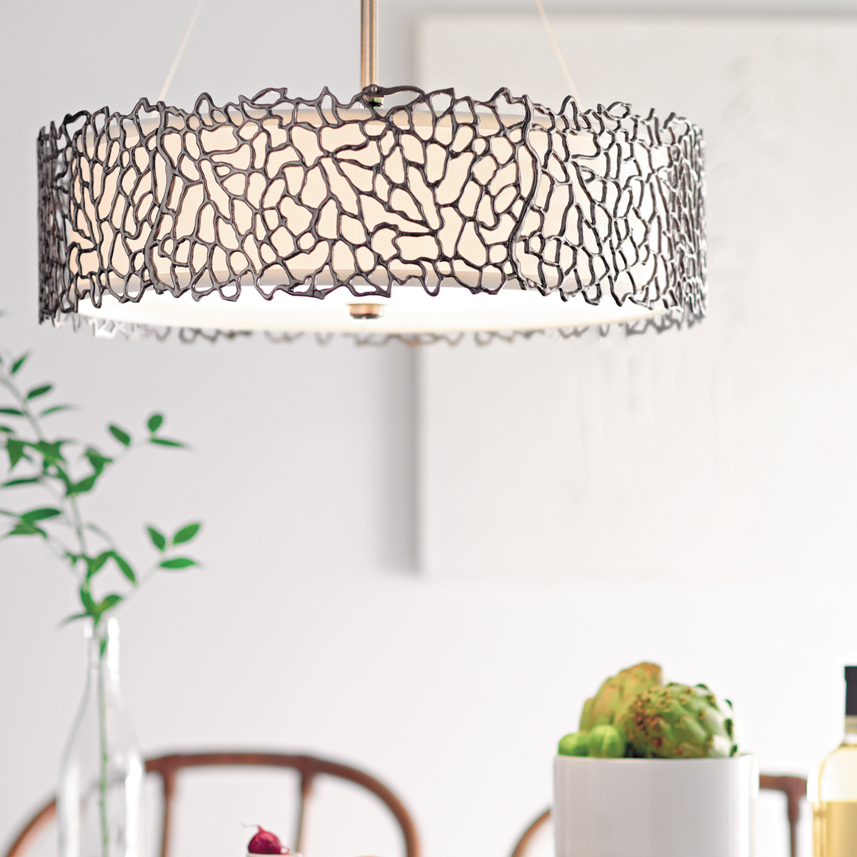 Подвесной светильник Kichler, Арт. KL-SILVER-CORAL-P-B