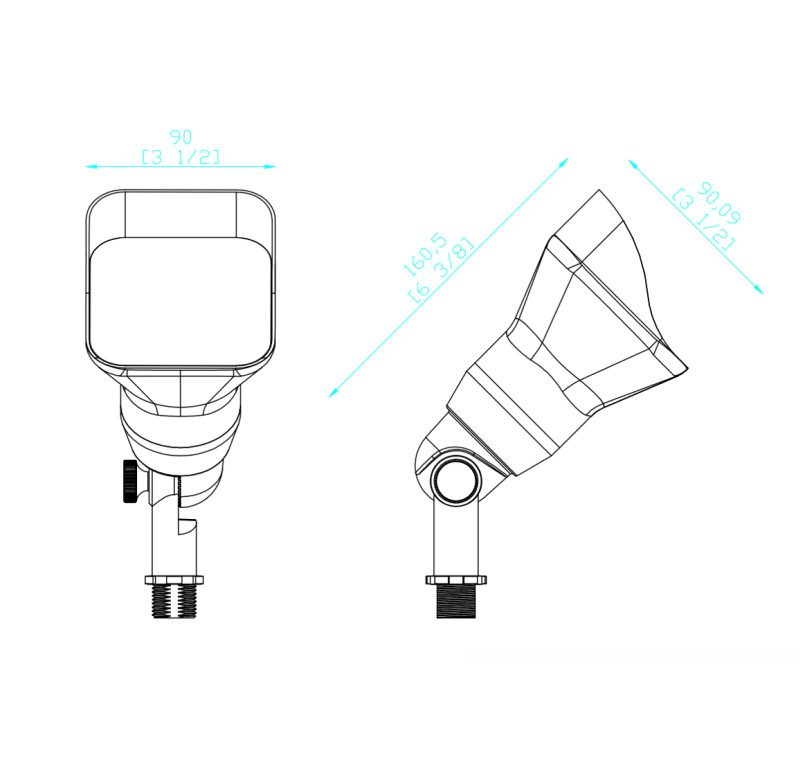 Грунтовый светильник LD-Lighting LD-C009
