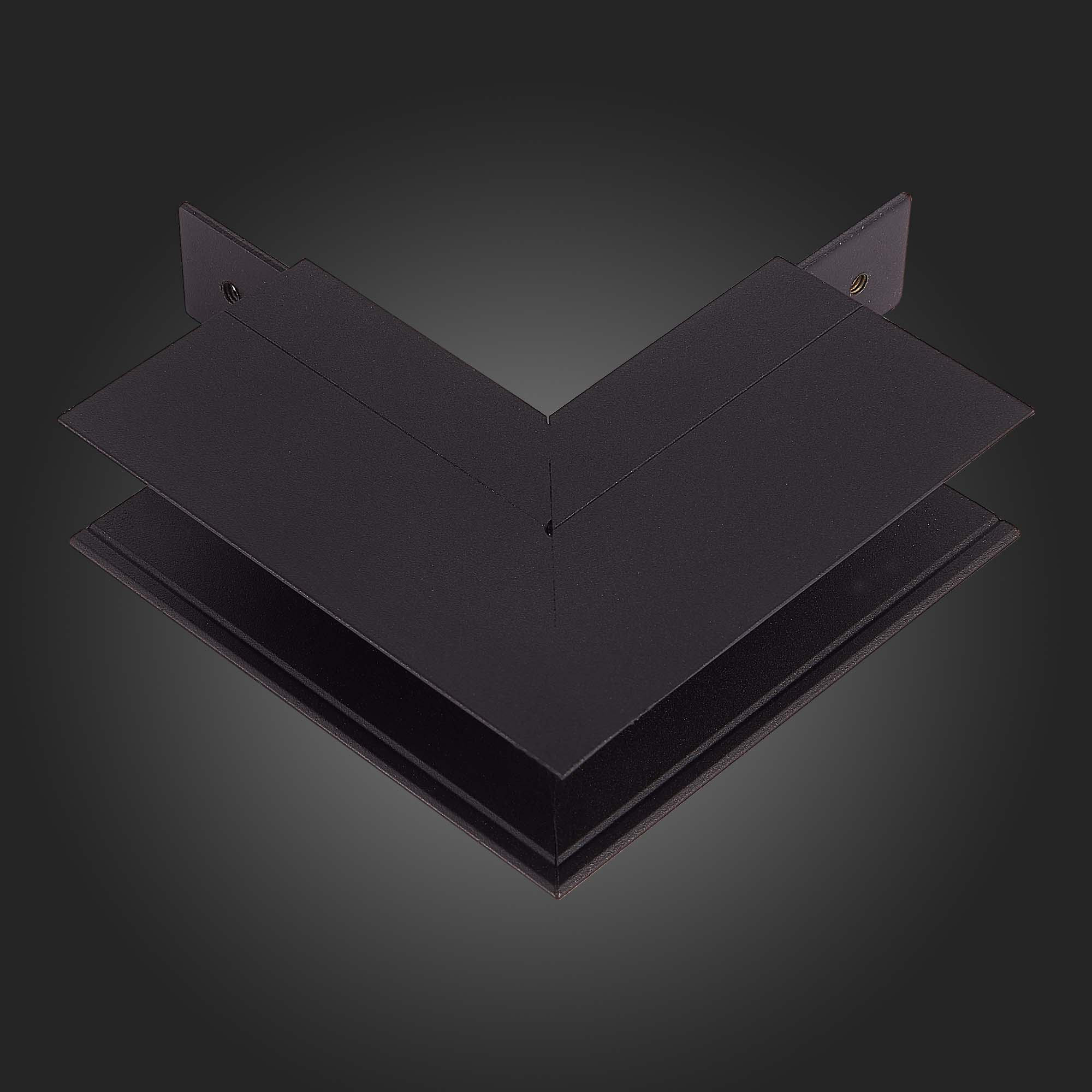 ST007.469.00 Внешний угол-соединитель для подвесного / накладного магнитного шинопровода ST-Luce Чер SKYLINE 48