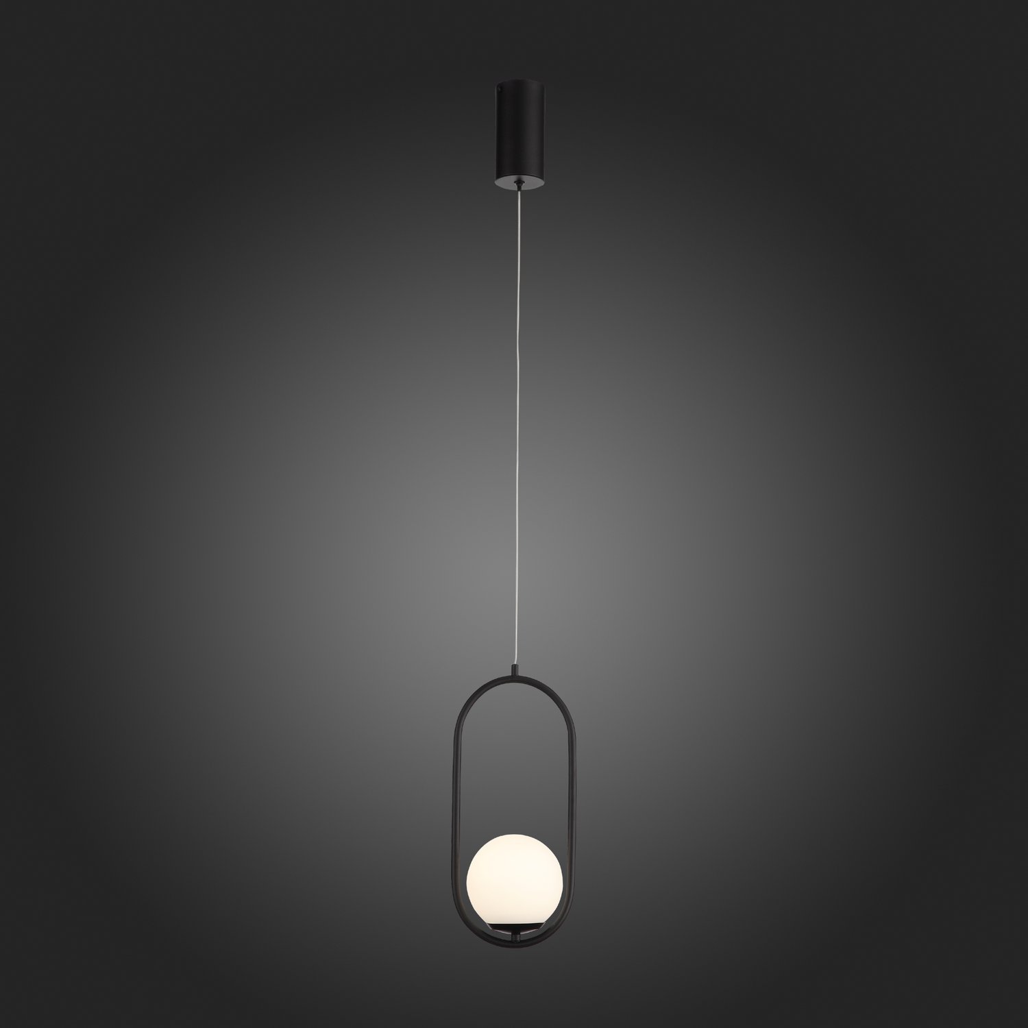 SL395.403.01 Подвес ST-Luce Черный/Белый LED 1*8W 4000K DONOLO