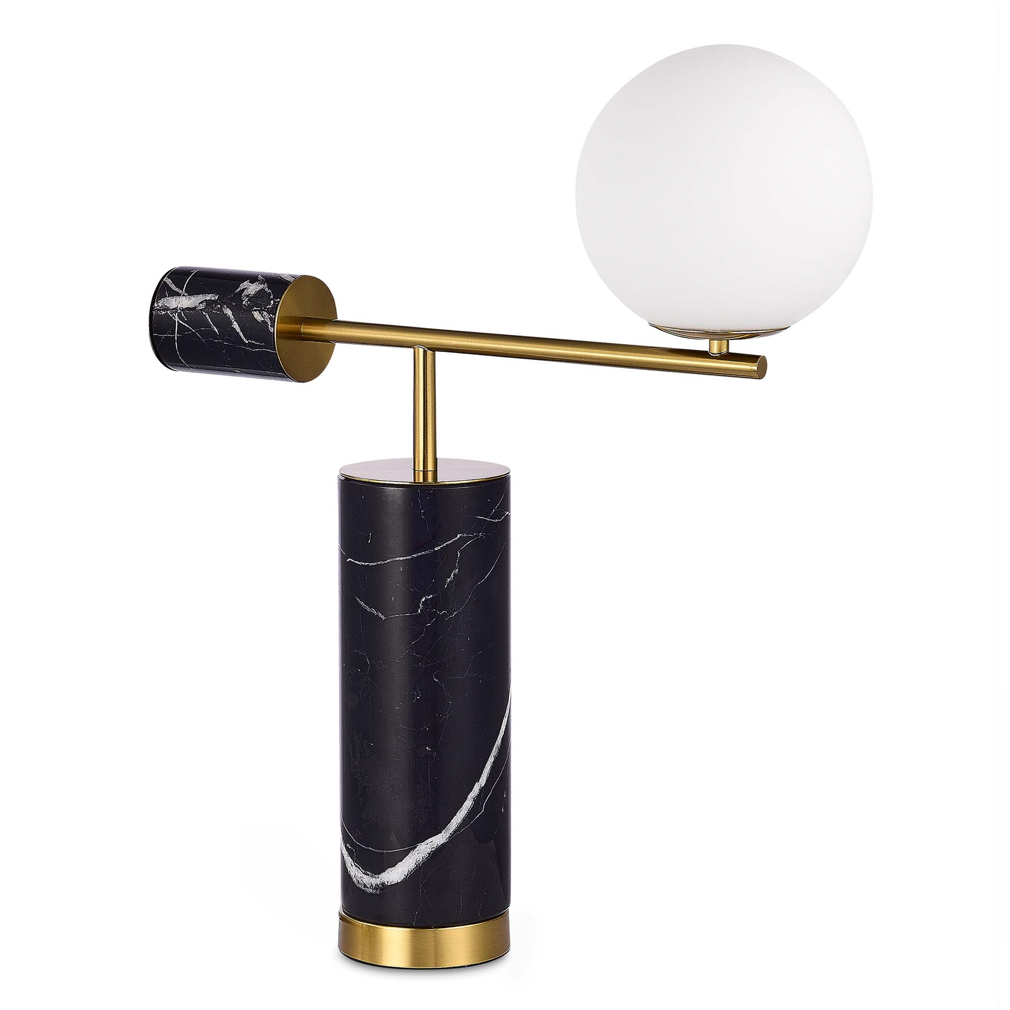 SL1008.404.01 Прикроватная лампа ST-Luce Латунь,Черный/Белый G9 1*5W DANESE