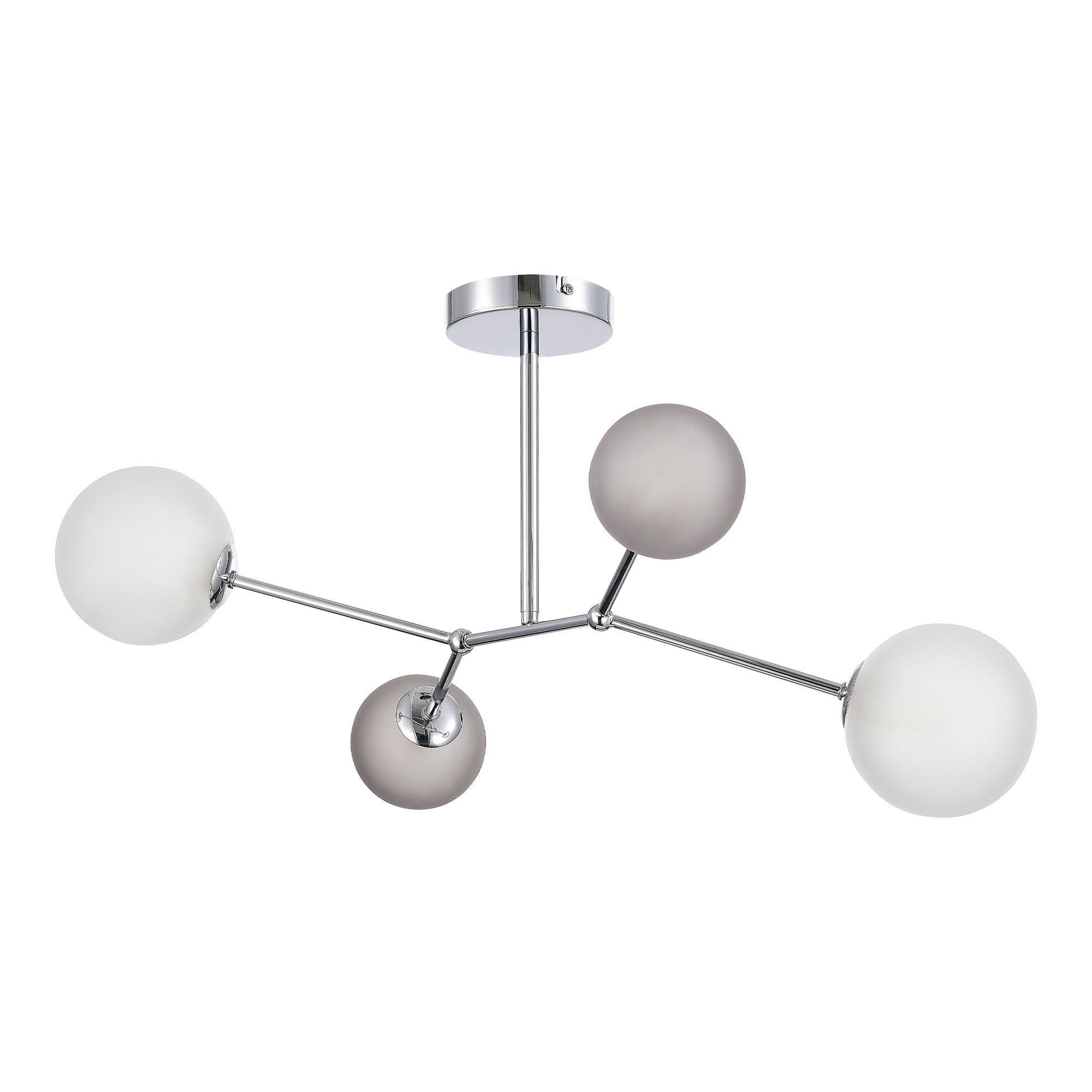 SLE1107-103-04 Светильник подвесной Хром/Белый, Серый G9 LED 4*5W 4000K MALTE