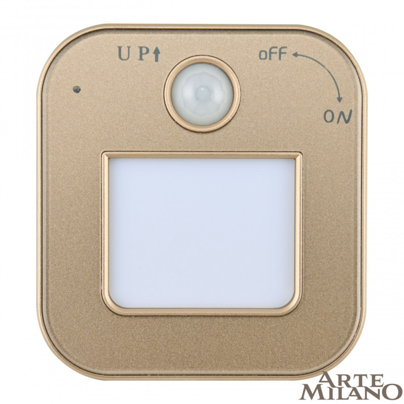 Трековая система розеток Arte Milano 380022TLS/LWS Gold