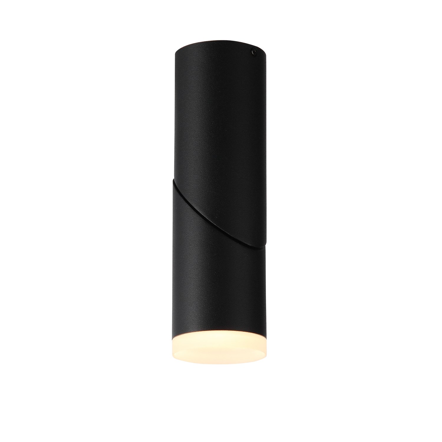 ST107.402.10 Светильник потолочный Черный LED 1*10W 3000K 780Lm Ra>80 24 D50xH168 170-240V Накладные светильники