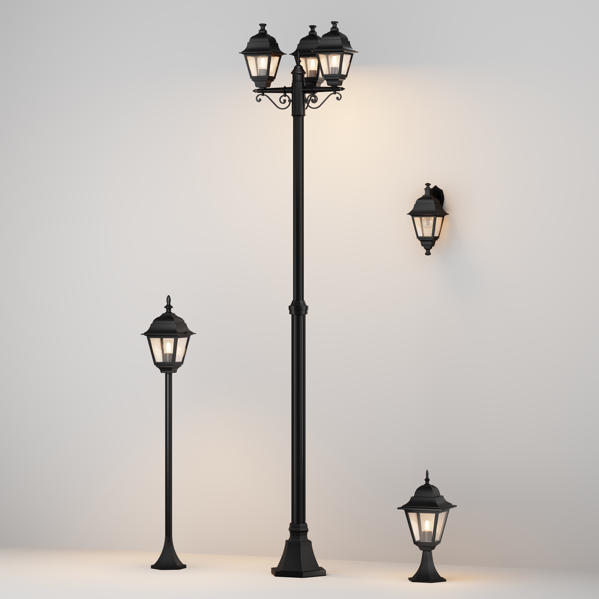 Ландшафтный светильник Outdoor O003FL-01B