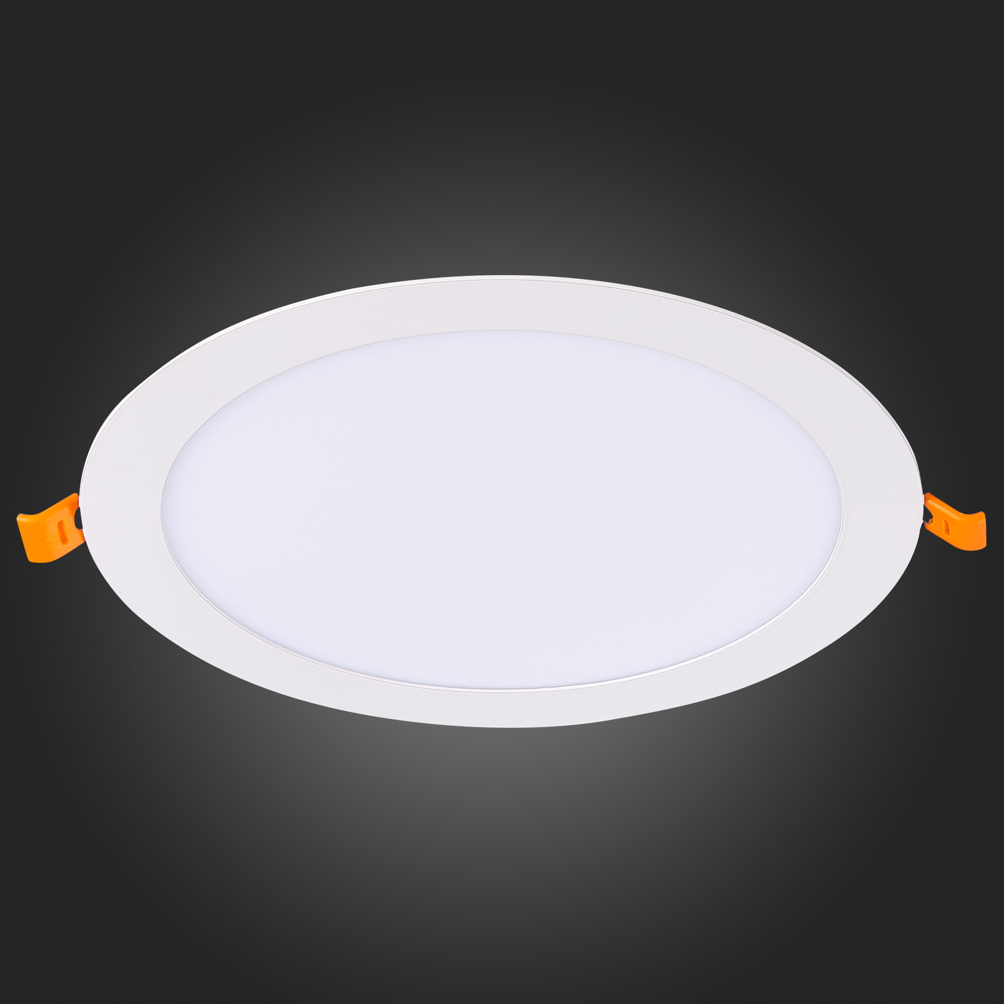 ST209.548.18 Св-к встр. Белый LED 1*18W 4000K 1 350Lm Ra80 110° IP20 D225xH8 90-265V Встраиваемые светильники