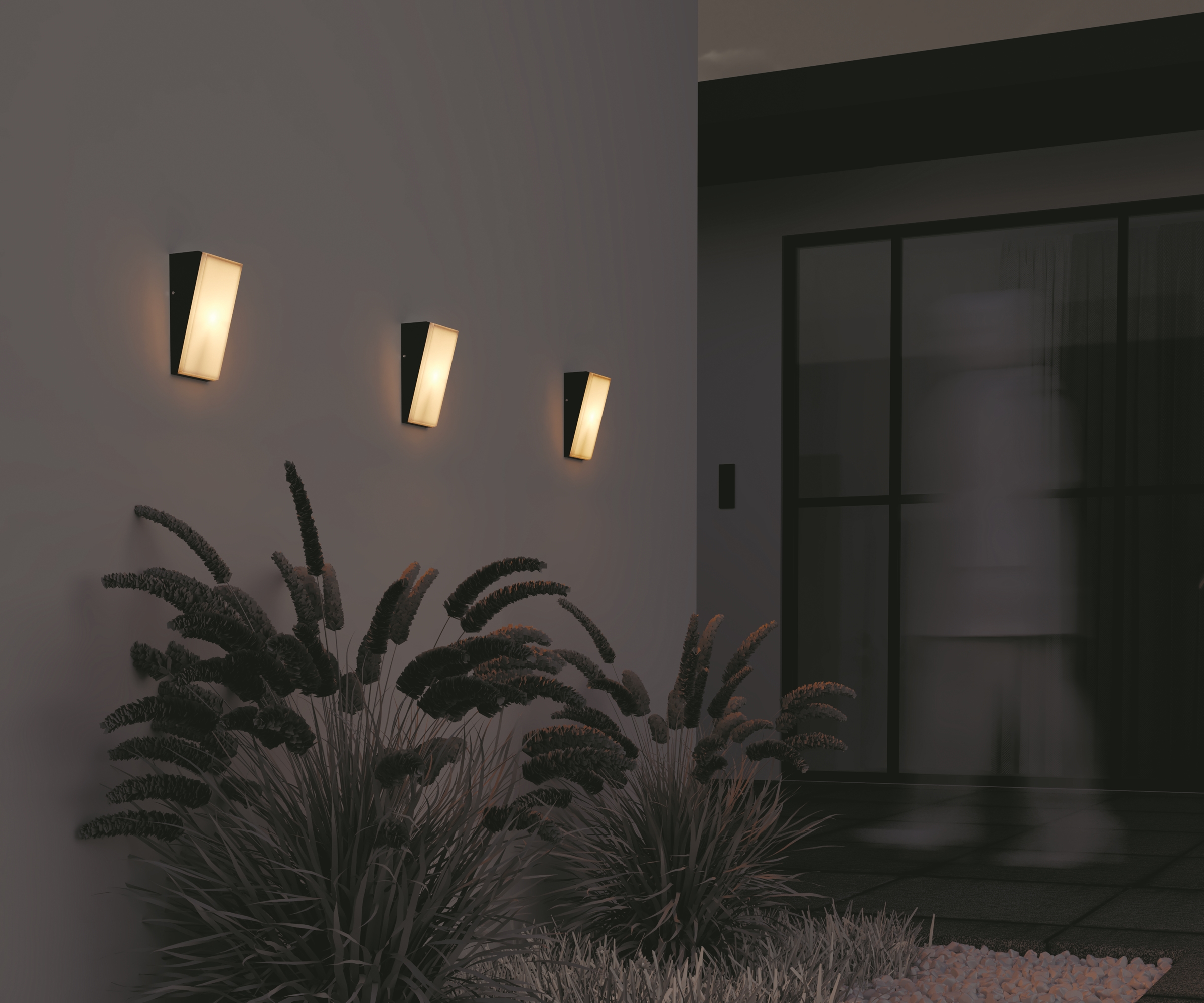 Настенный светильник (бра) Outdoor O436WL-L10GF3K1