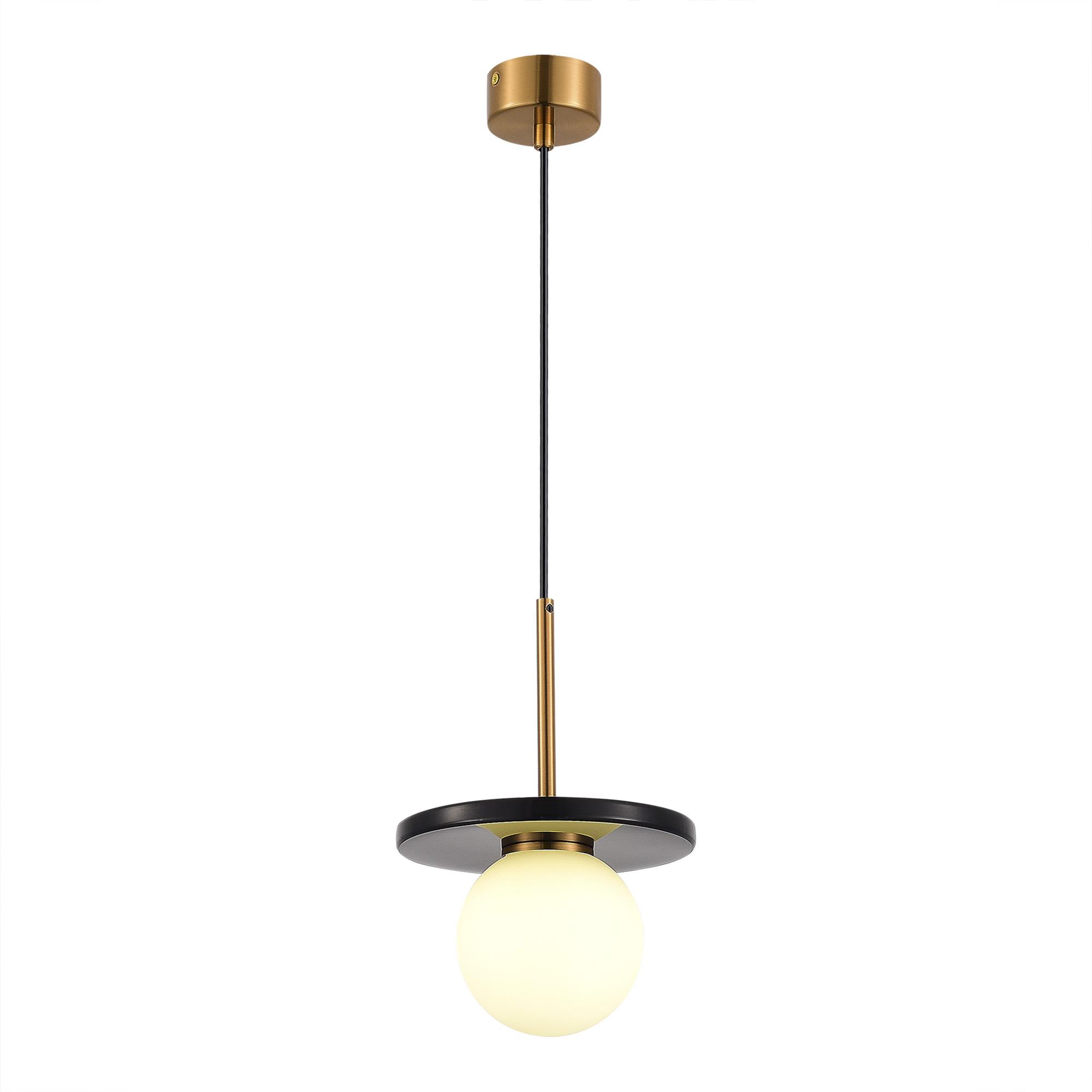SL1191.343.01 Светильник подвесной ST-Luce Латунь/Латунь, Черный G9 LED 1*5W 4000K NEBULA