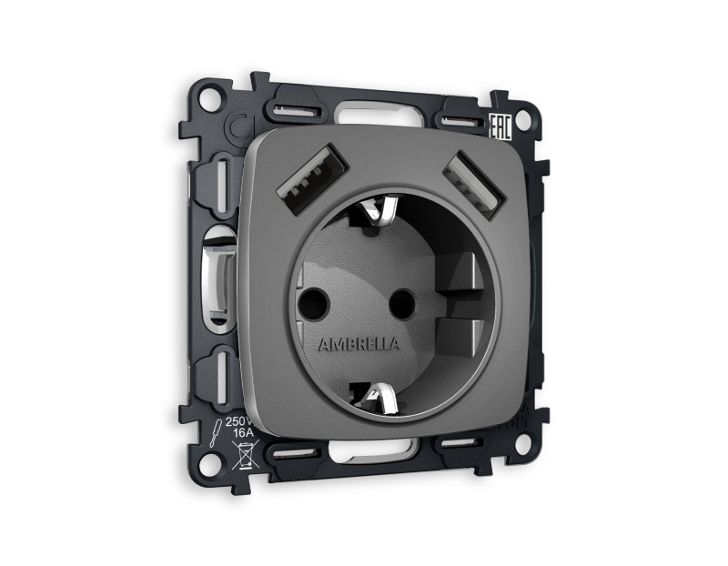 Розетка Ambrella Volt MO659010