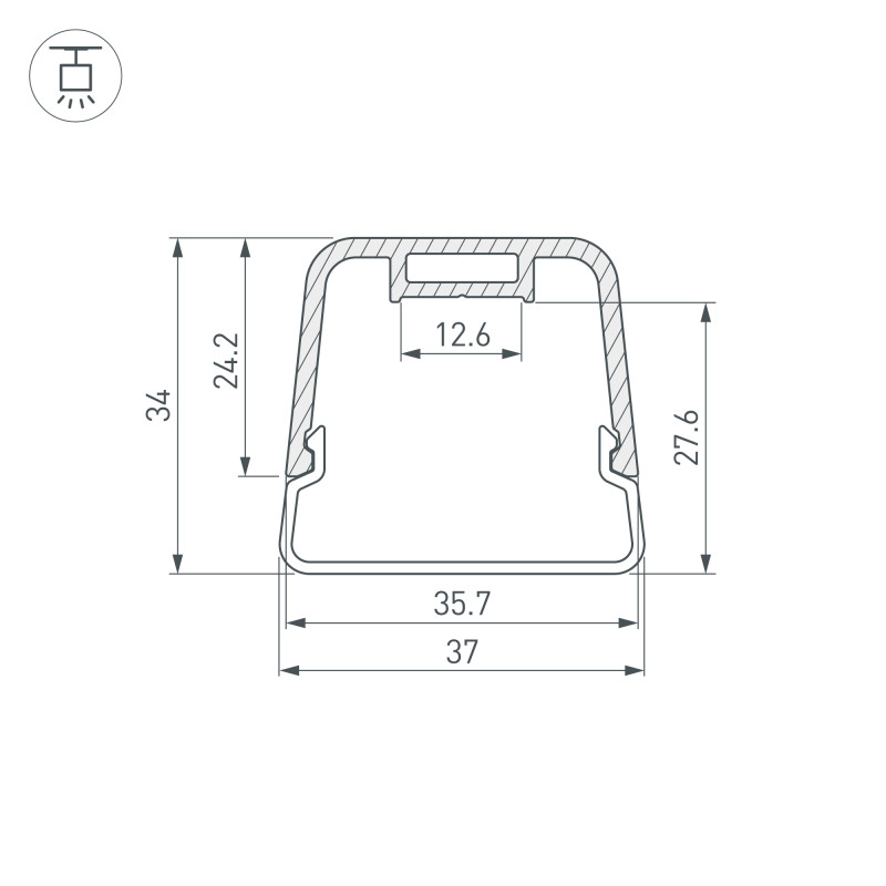Профиль Arlight 055072