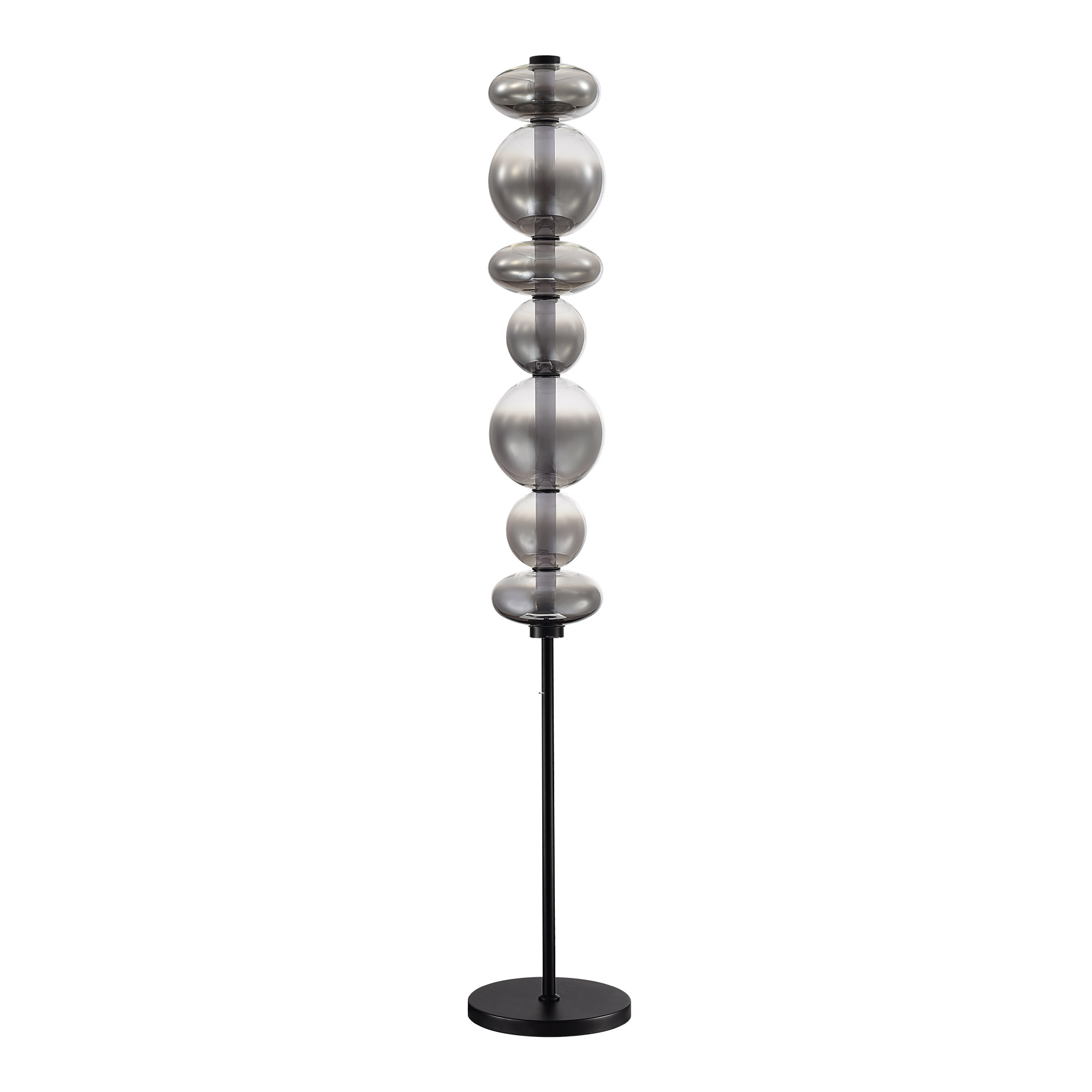 SL6119.405.40 Светильник напольный ST-Luce Черный/Дымчато-Серый LED 1*40W 3000K PERLINA