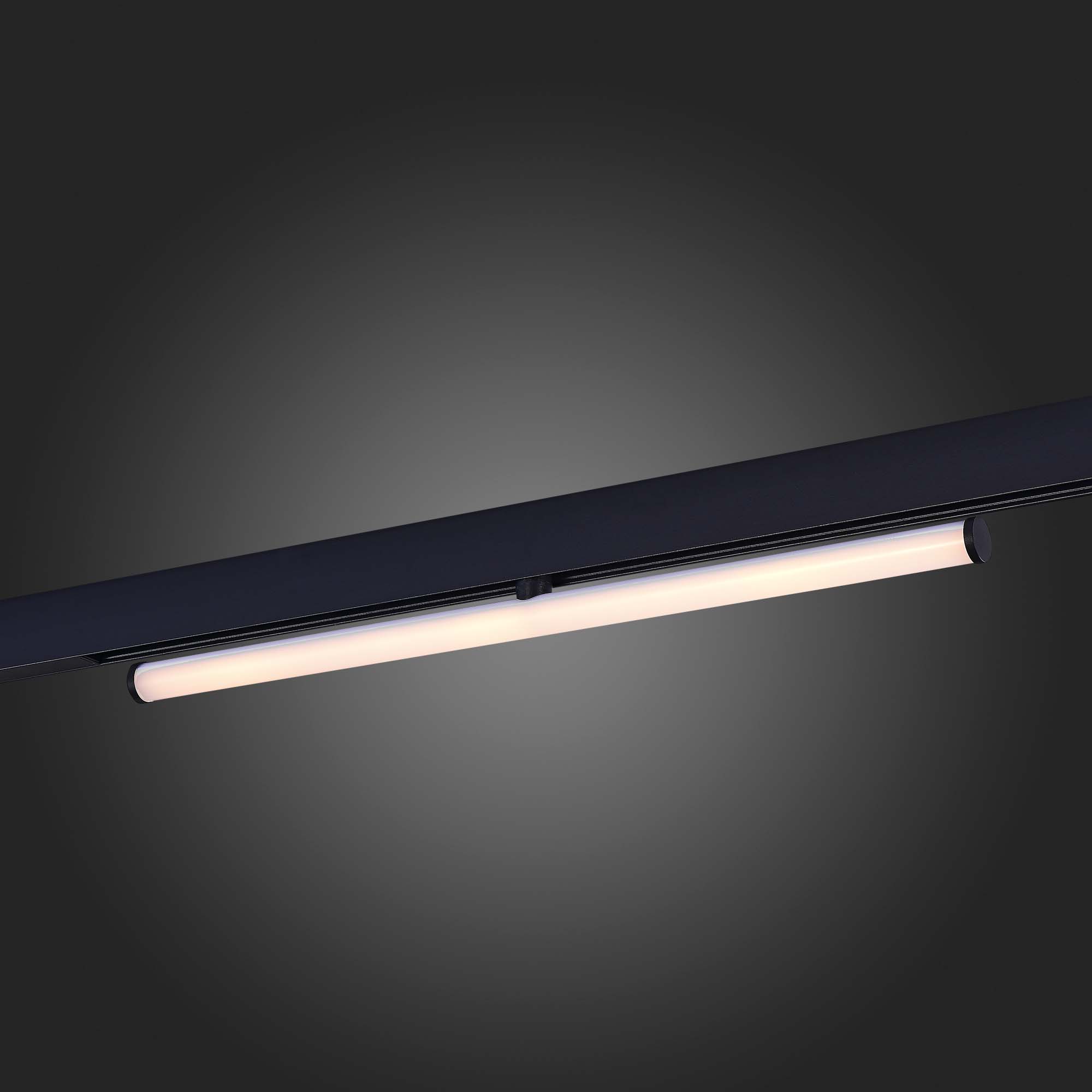 ST803.436.10 Магнитный трековый светильник Черный LED 1*10W 3000K 1 200Lm Ra>90 120° IP20 L604xW28xH SKYLINE 48