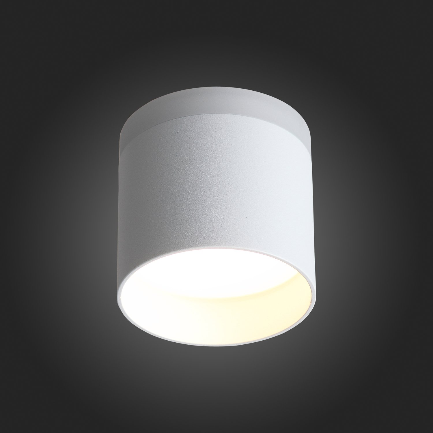 ST102.502.09 Светильник потолочный Белый LED 1*9W 3000K 702Lm Ra>80 120° IP20 D79xH75 170-240V Накладные светильники