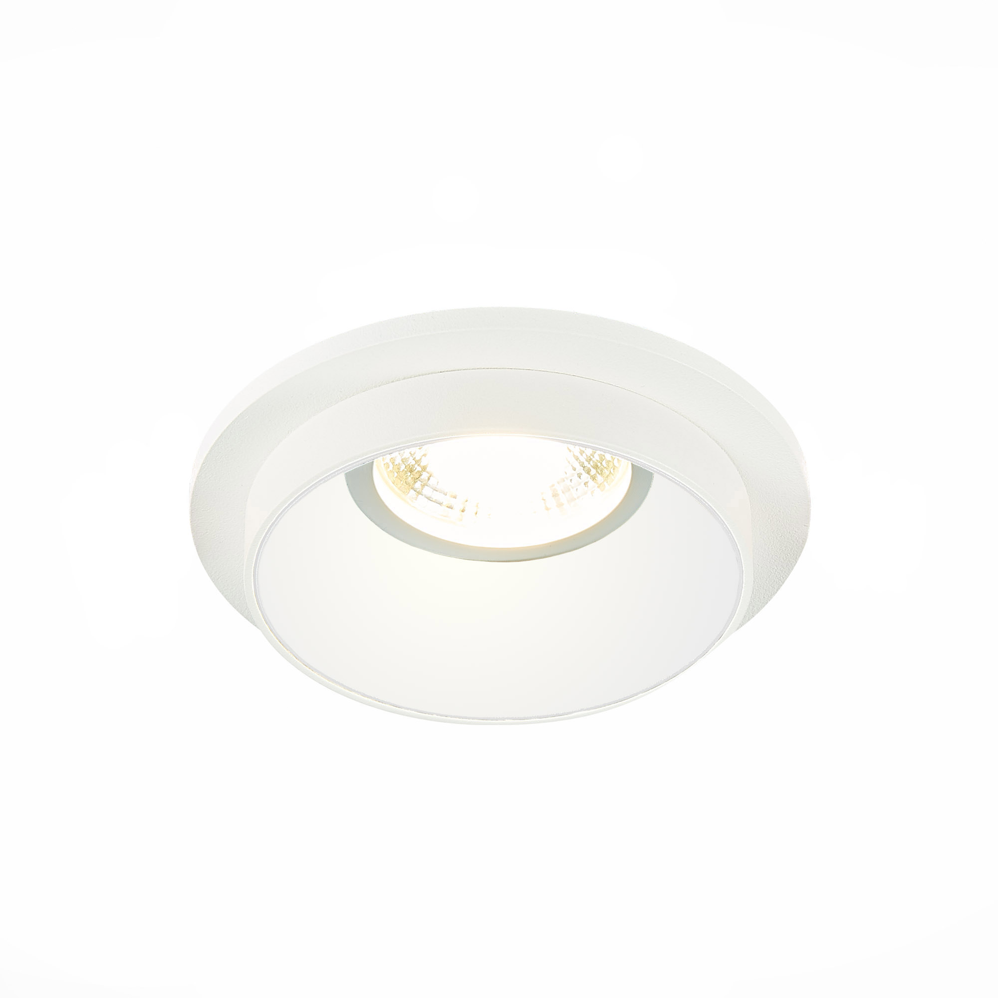 ST206.528.01 Св-к встр. Белый GU10 1*50W  IP20 D92xH38 220V Без ламп Встраиваемые светильники