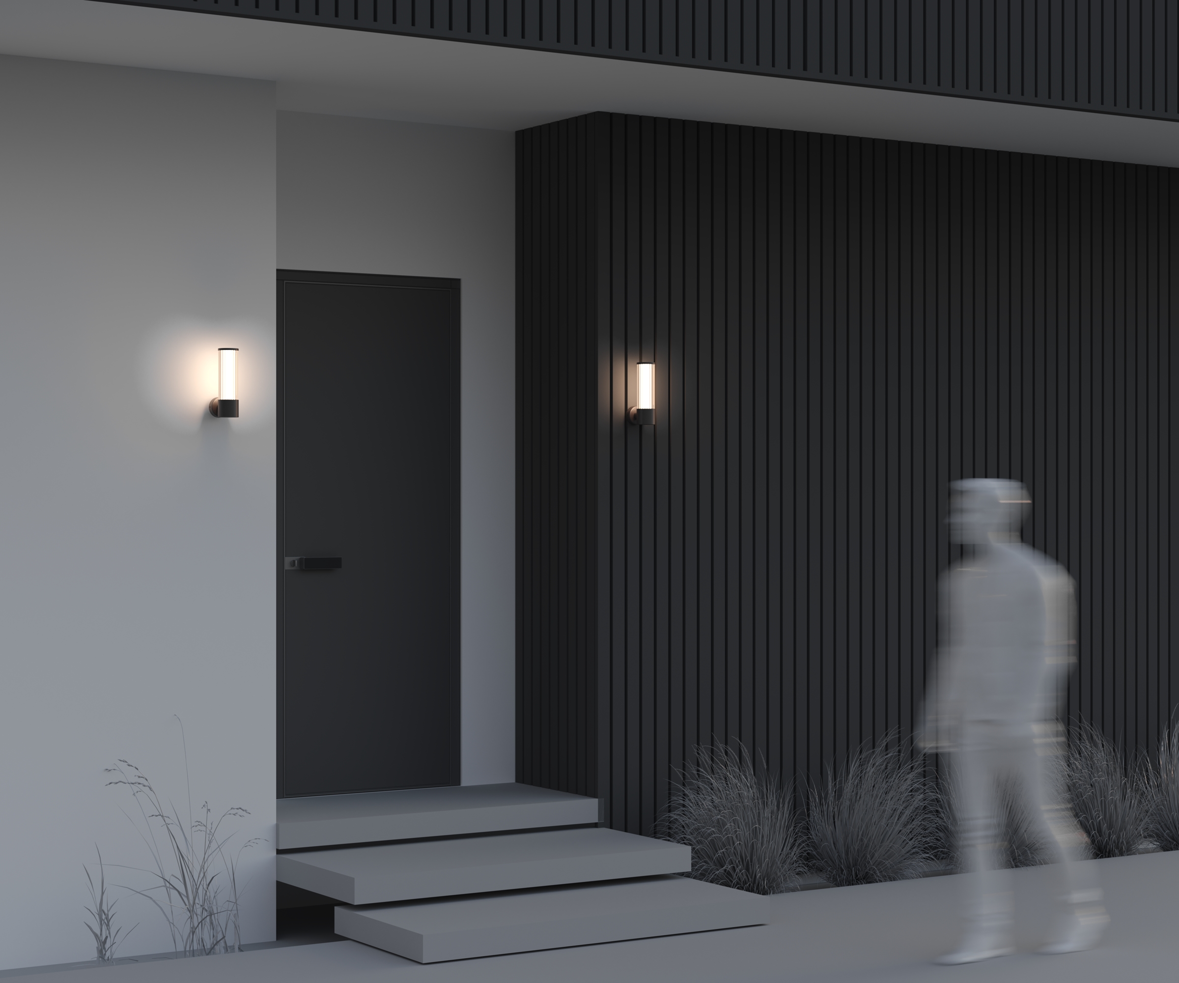 Настенный светильник (бра) Outdoor O593WL-L8BR3K