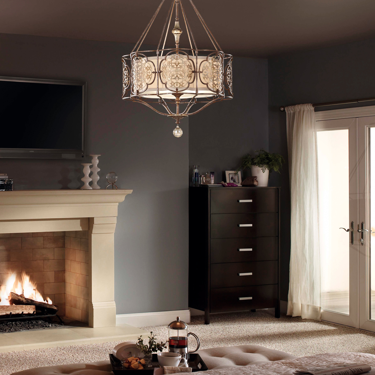 Подвесной светильник Feiss, Арт. FE-MARCELLA-P