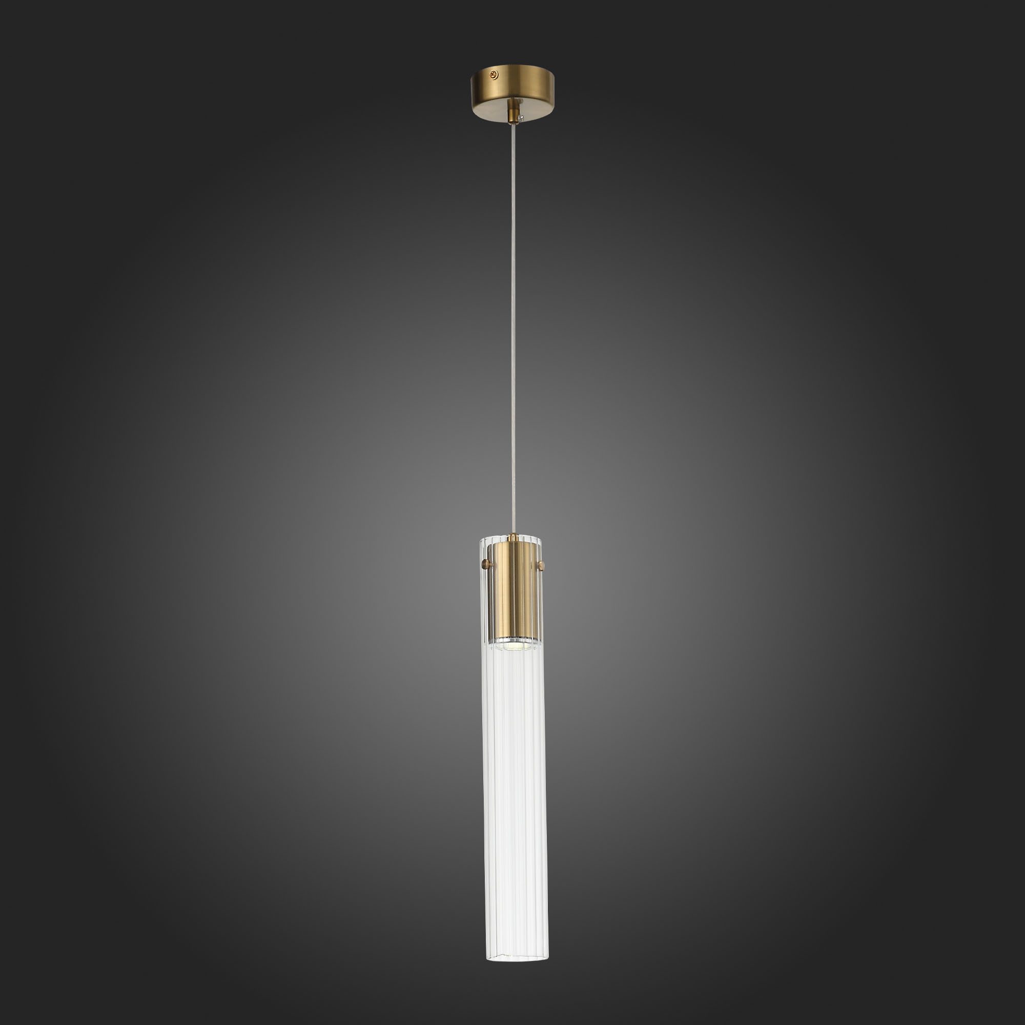 SL1229.303.01 Подвес ST-Luce Латунь/Прозрачный GU10 1*5W TERNI