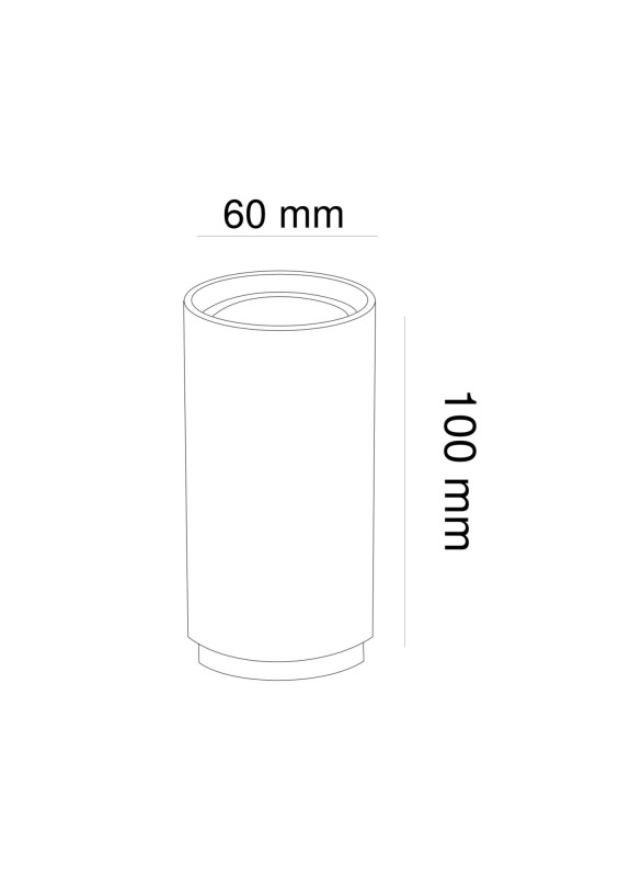 Накладной светильник Maytoni Technical C033WL-01WB