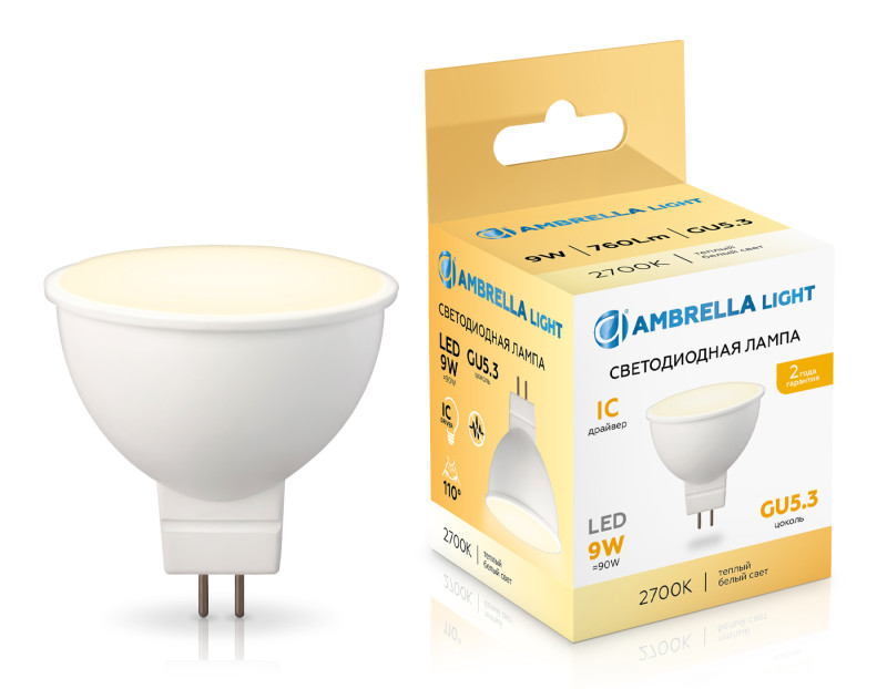 Светодиодная лампа Ambrella Light 160903